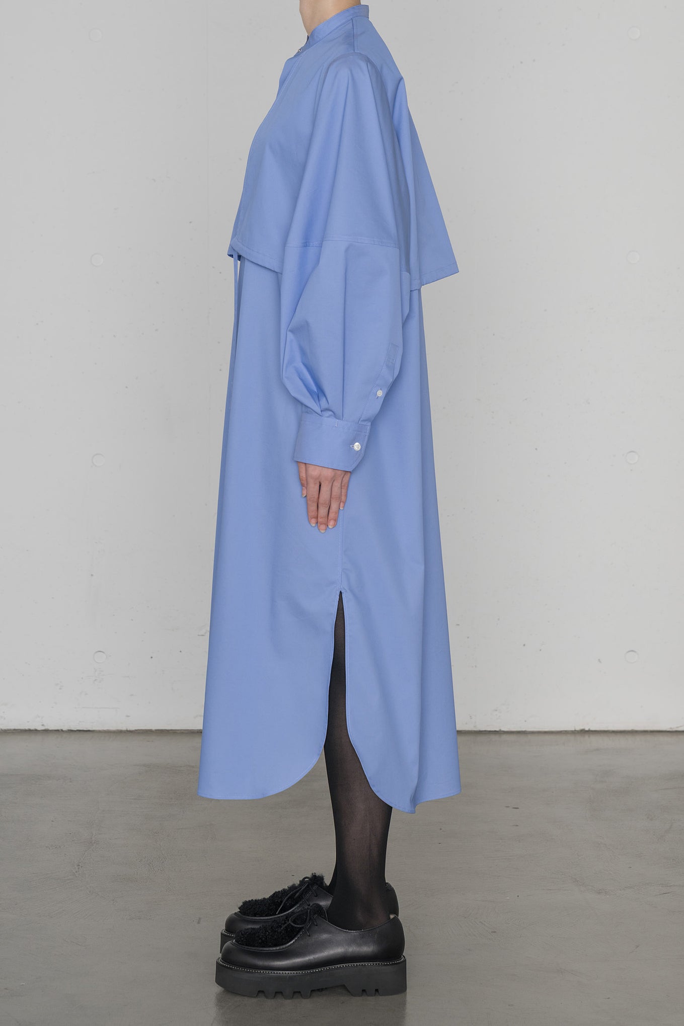 T/C BALLOON SLEEVE DRESS