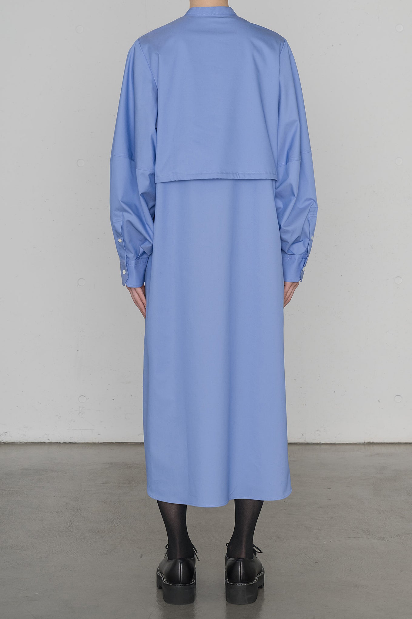 T/C BALLOON SLEEVE DRESS