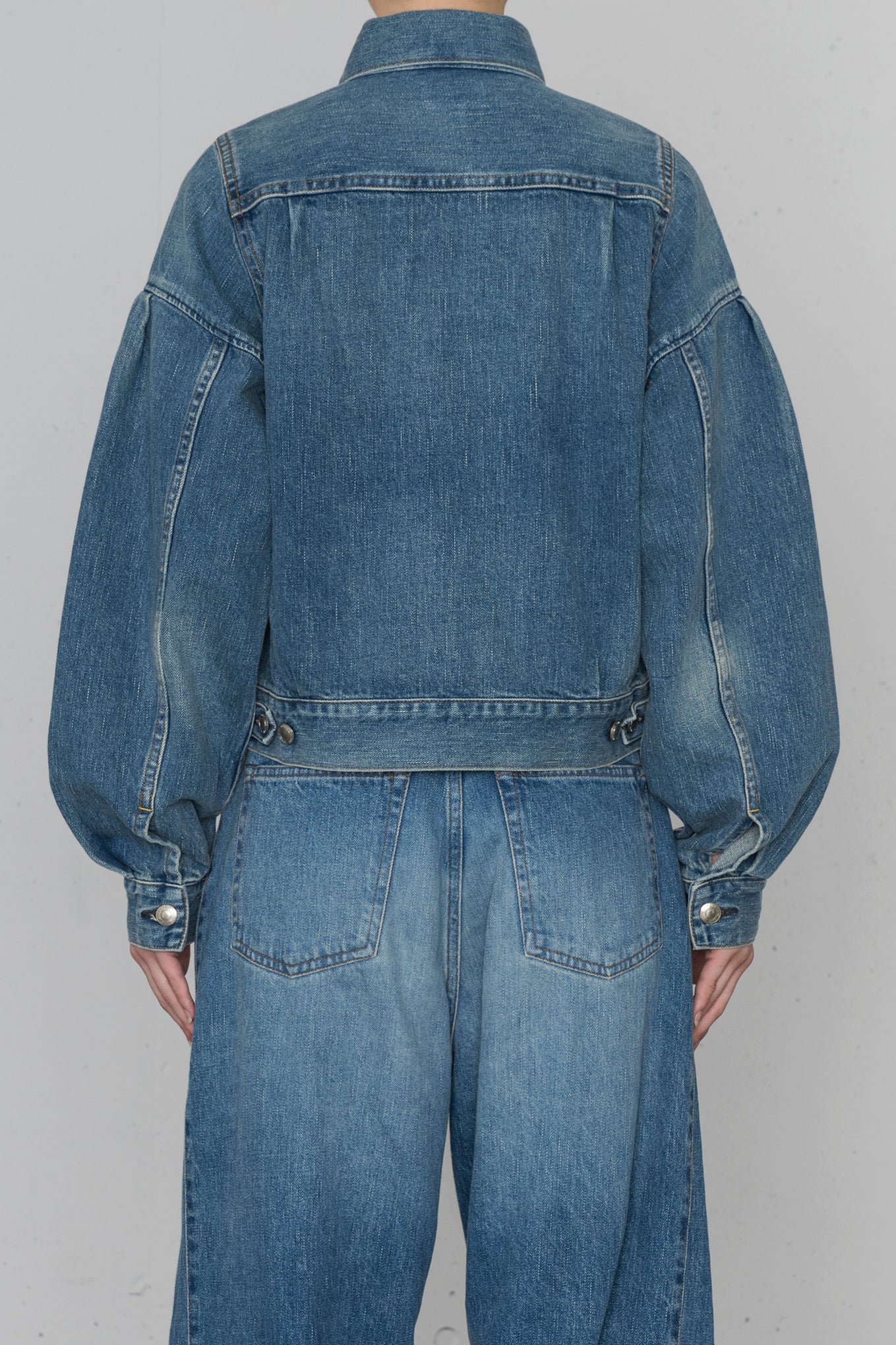 BALLOON SLEEVE DENIM JACKET TYPE 2 / REGULAR FIT