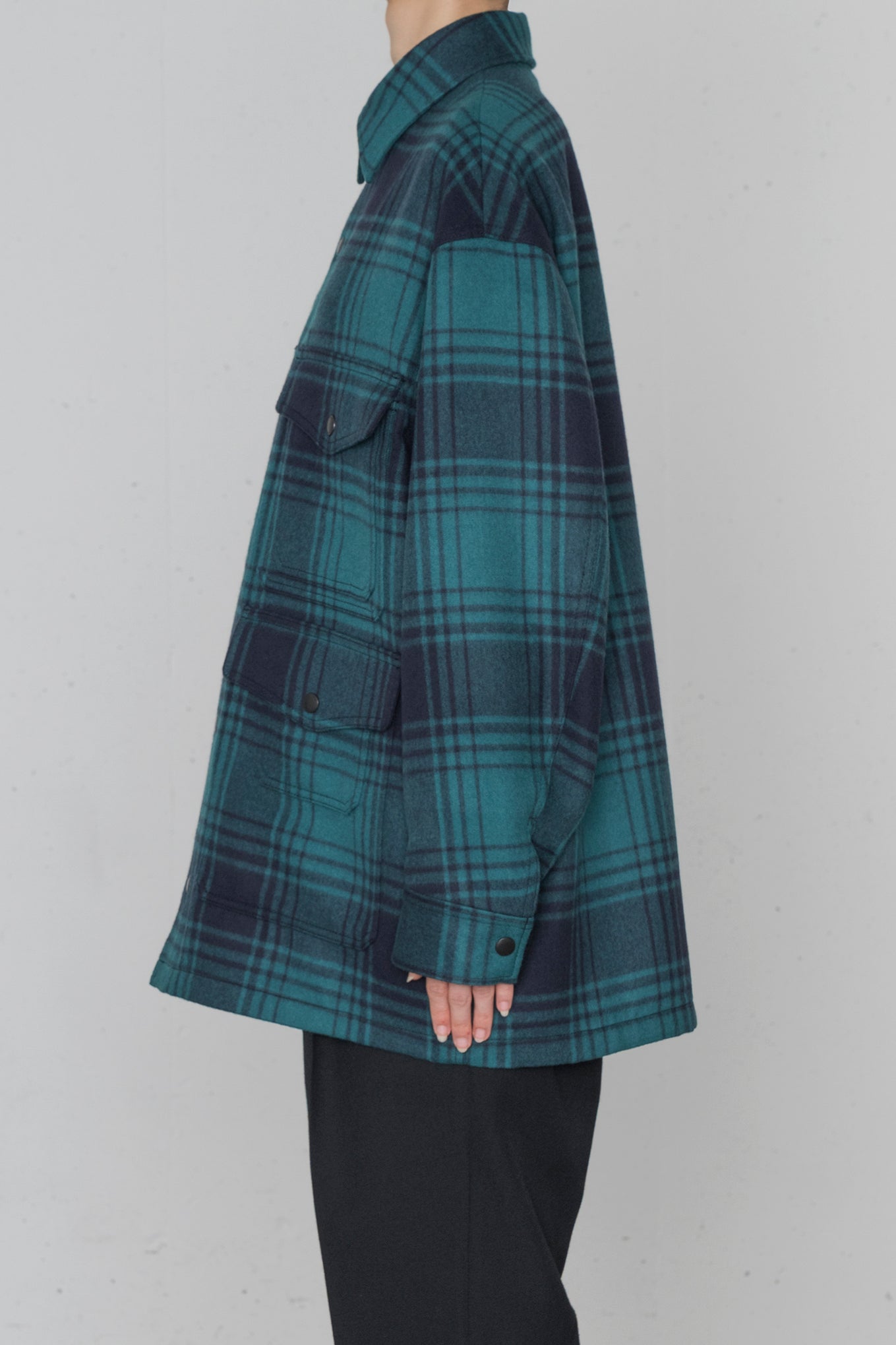 PLAID WORK JACKET