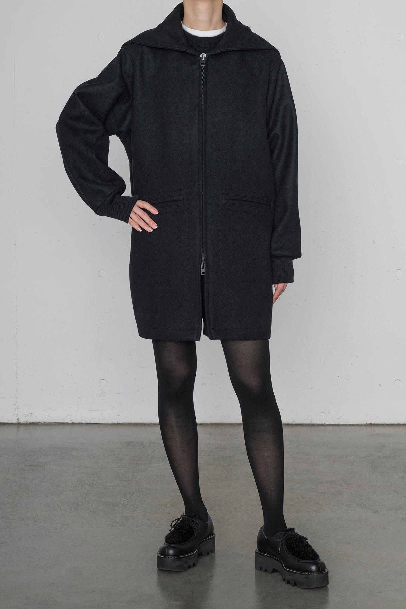 MELTON CADET COAT