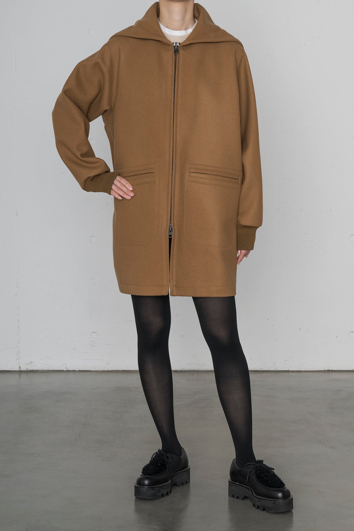 MELTON CADET COAT
