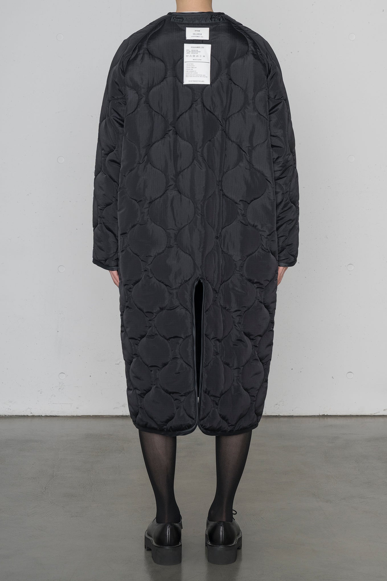QUILTED LINER COAT
