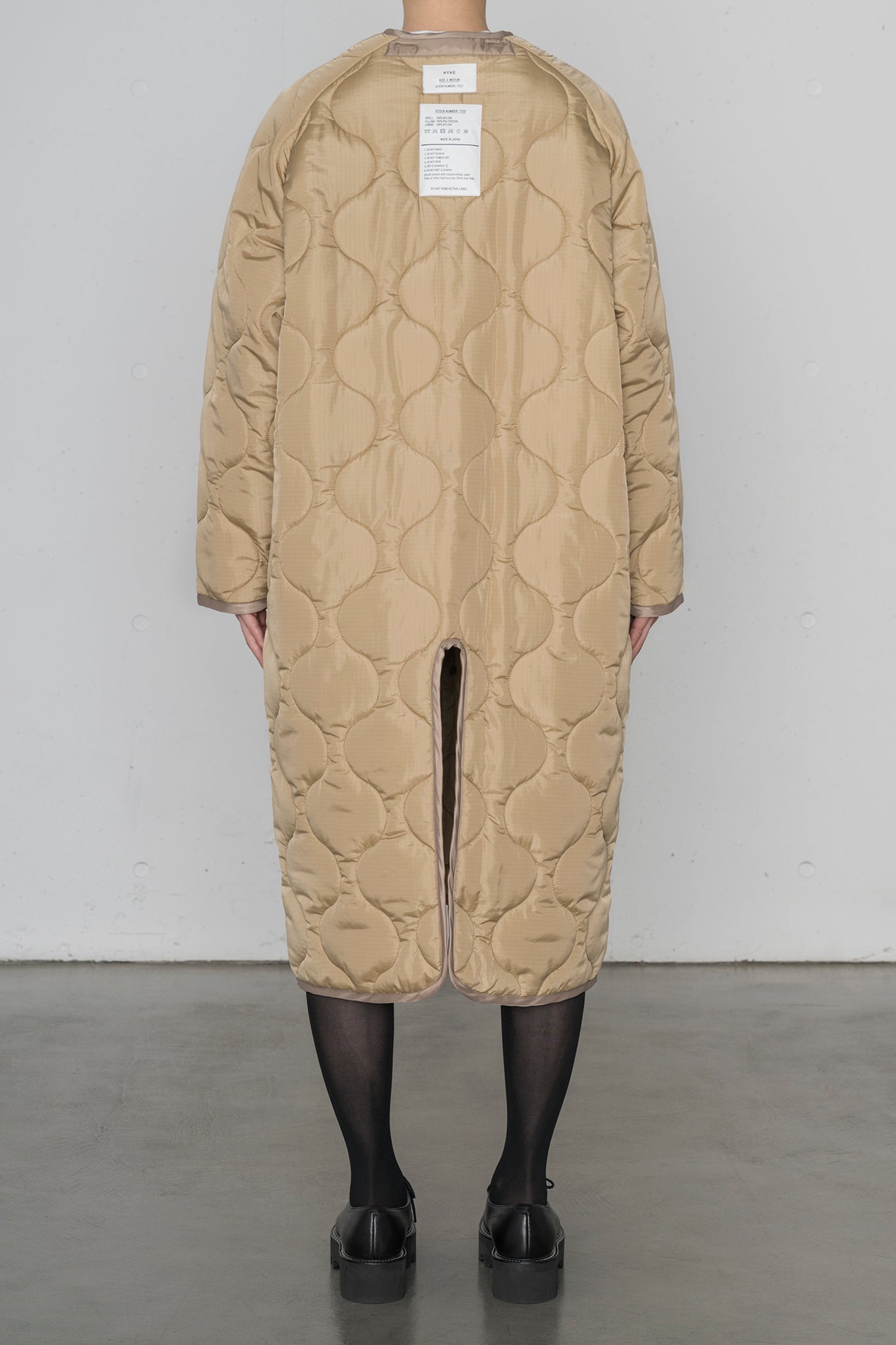 QUILTED LINER COAT