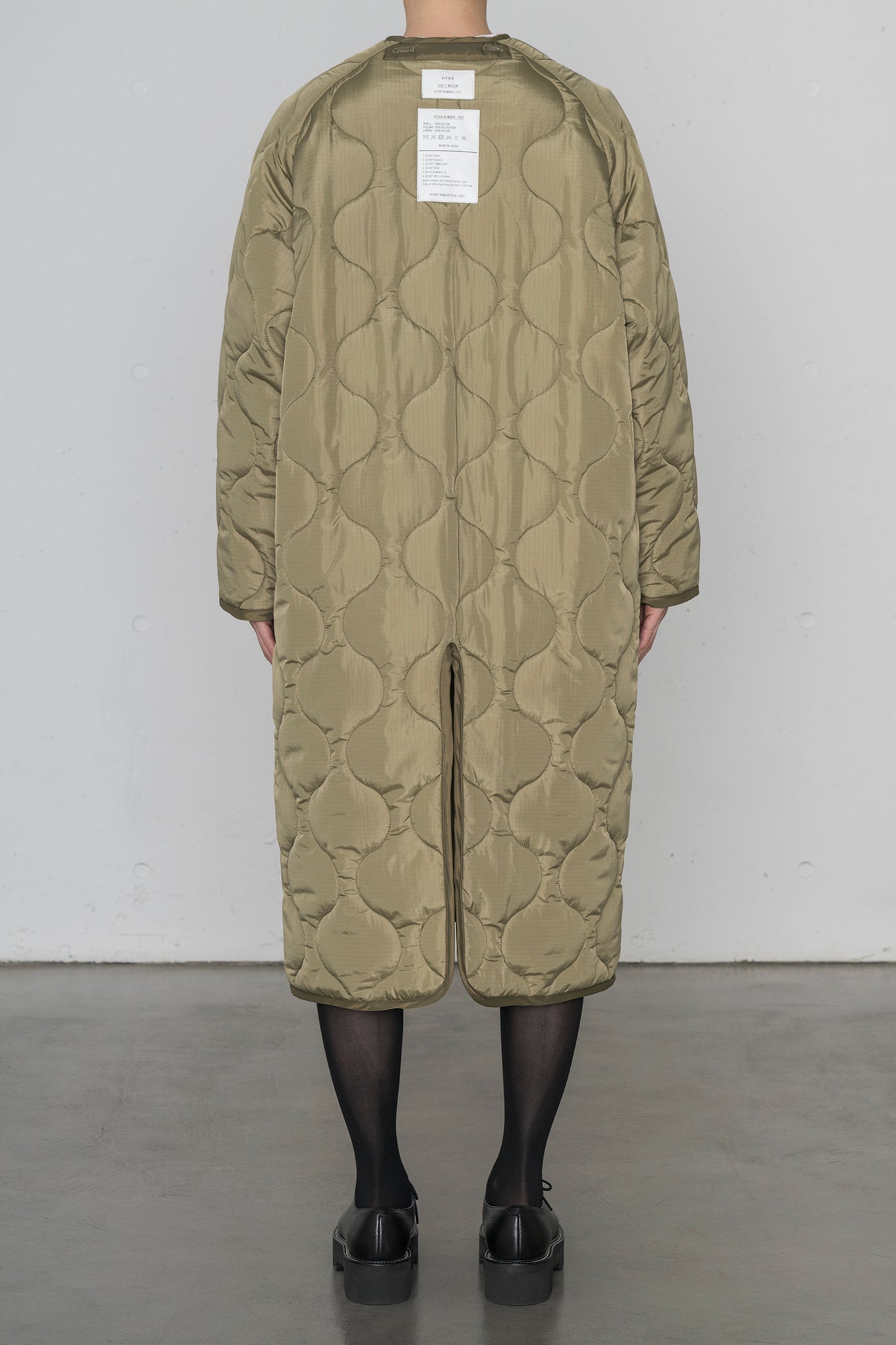 QUILTED LINER COAT