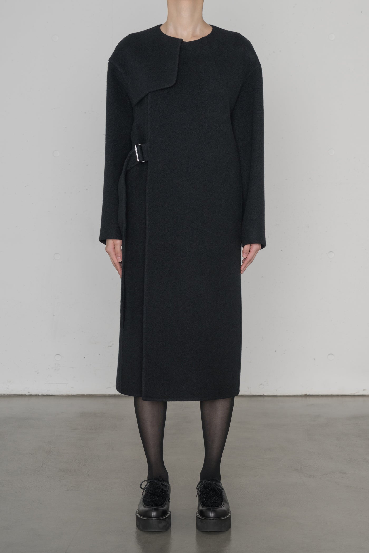 DOUBLE FACE TRENCH COAT – HYKE ONLINE STORE