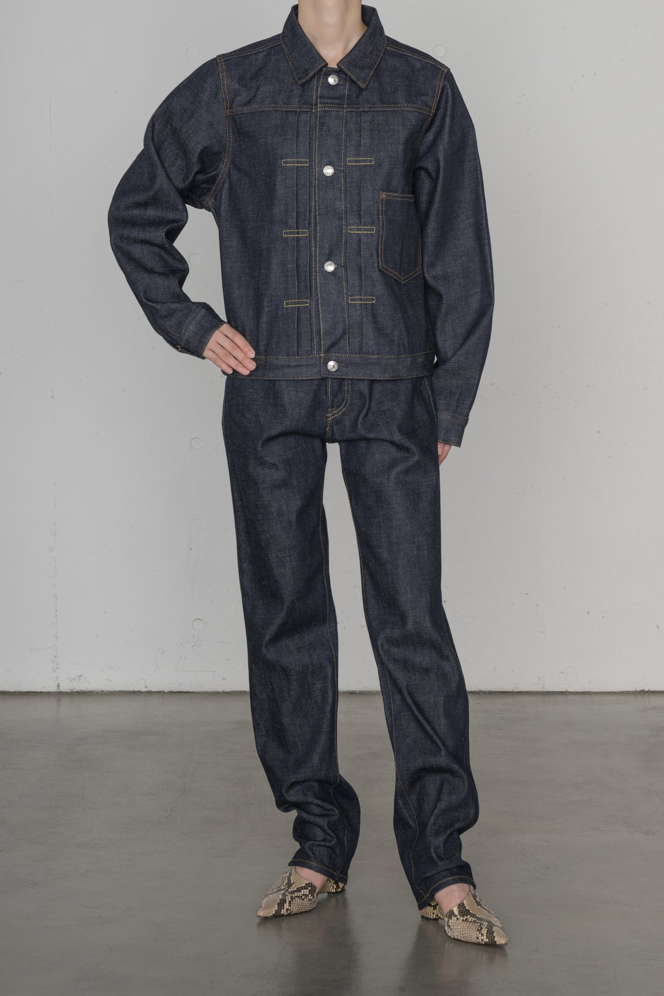 DENIM JACKET / TYPE1<br>REGULAR FIT