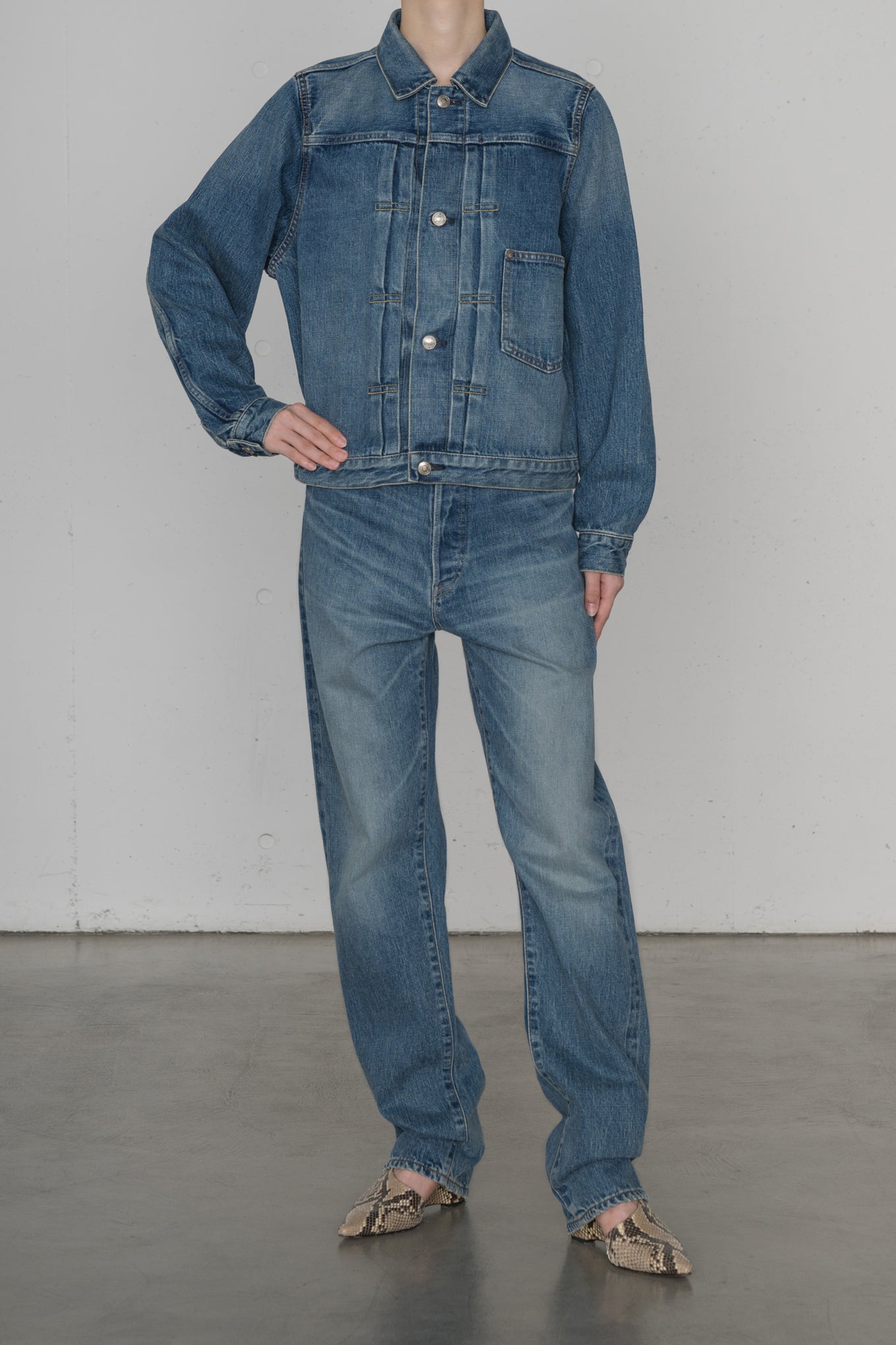 DENIM JACKET / TYPE1<br>REGULAR FIT
