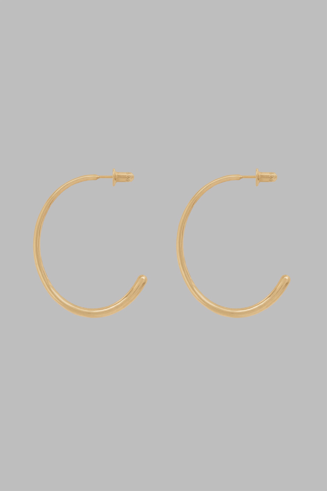 ROUND TAPERED EARRINGS