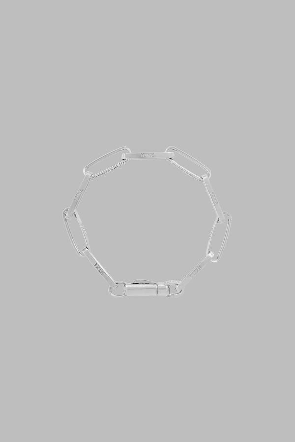 HALF ROUNDED CHAIN BRACELET