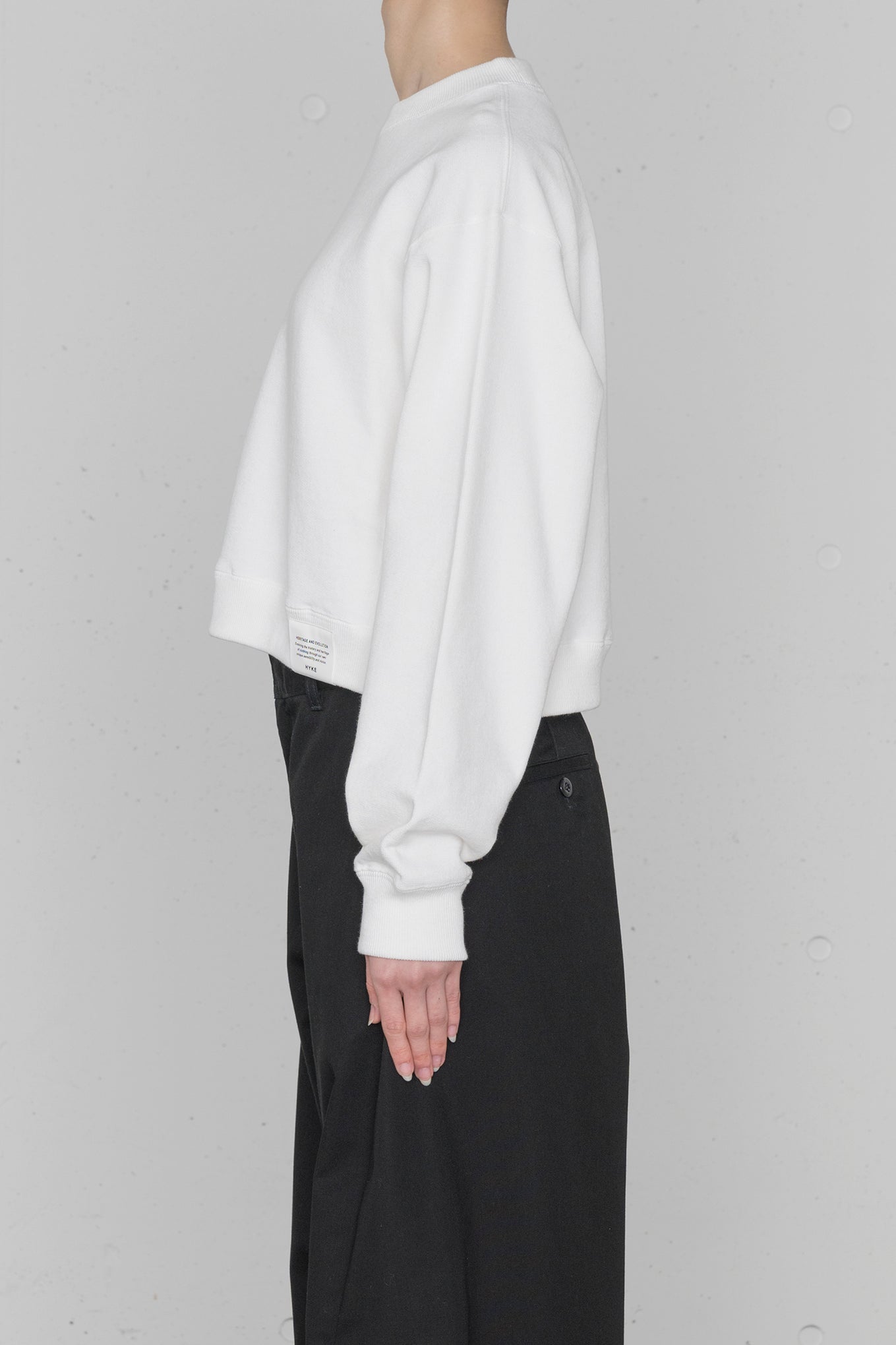 CROPPED SWEAT SHIRT