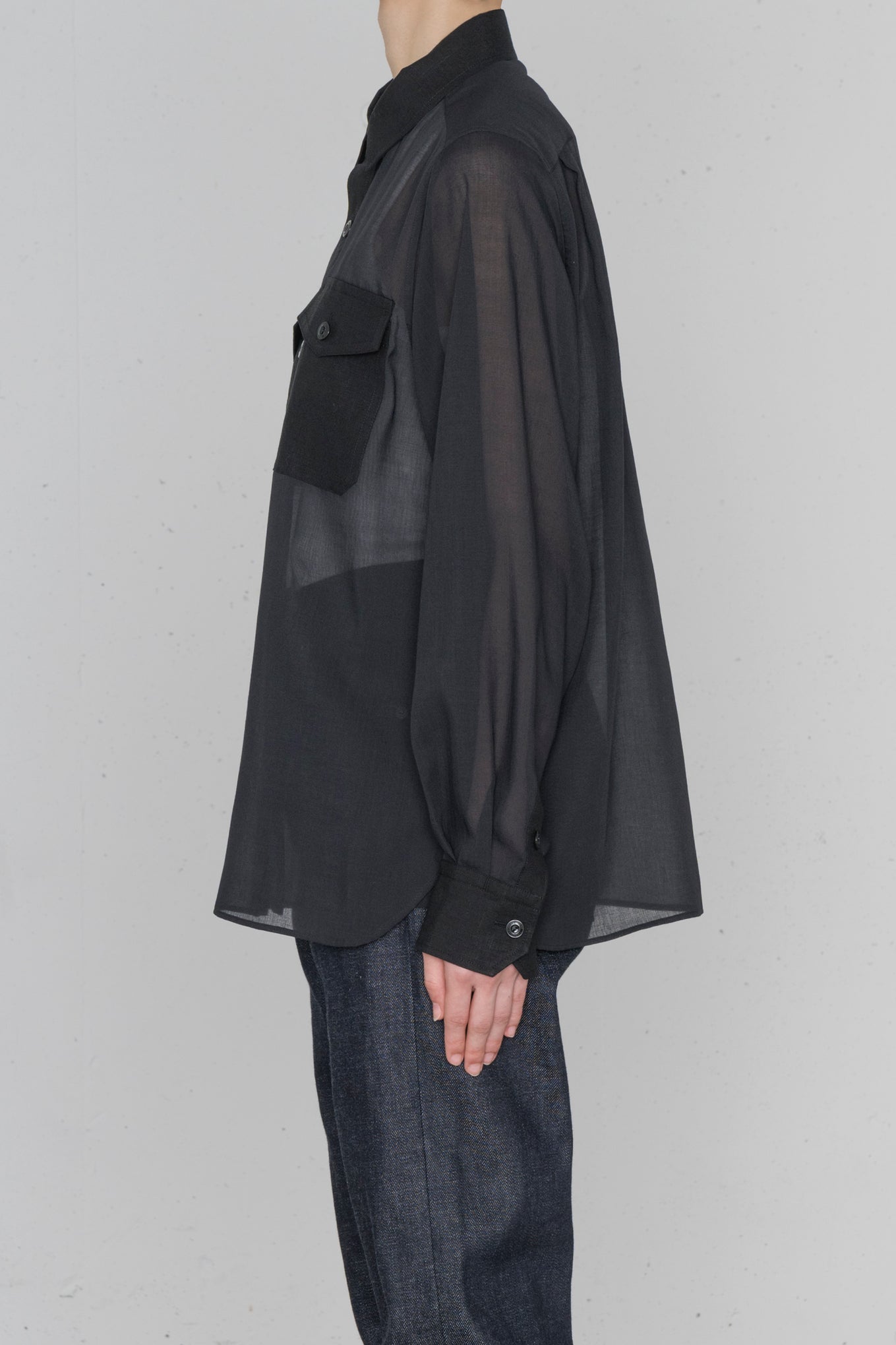 SHEER TWILL SHIRT
