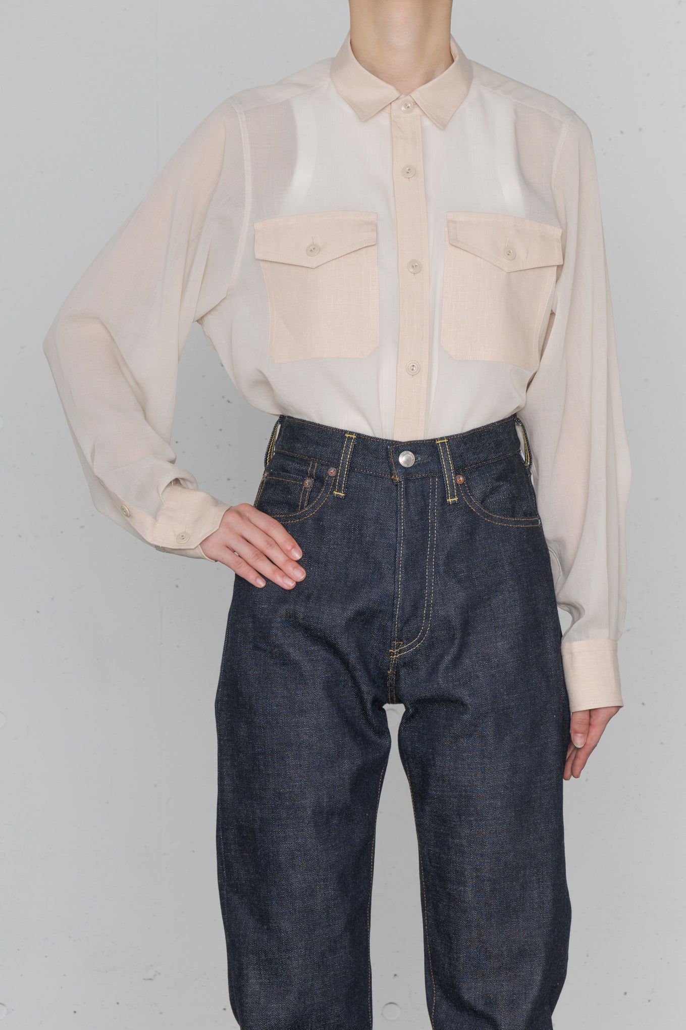 SHEER TWILL SHIRT