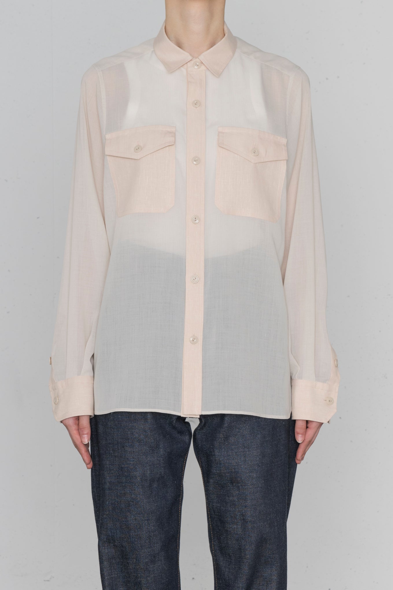 SHEER TWILL SHIRT