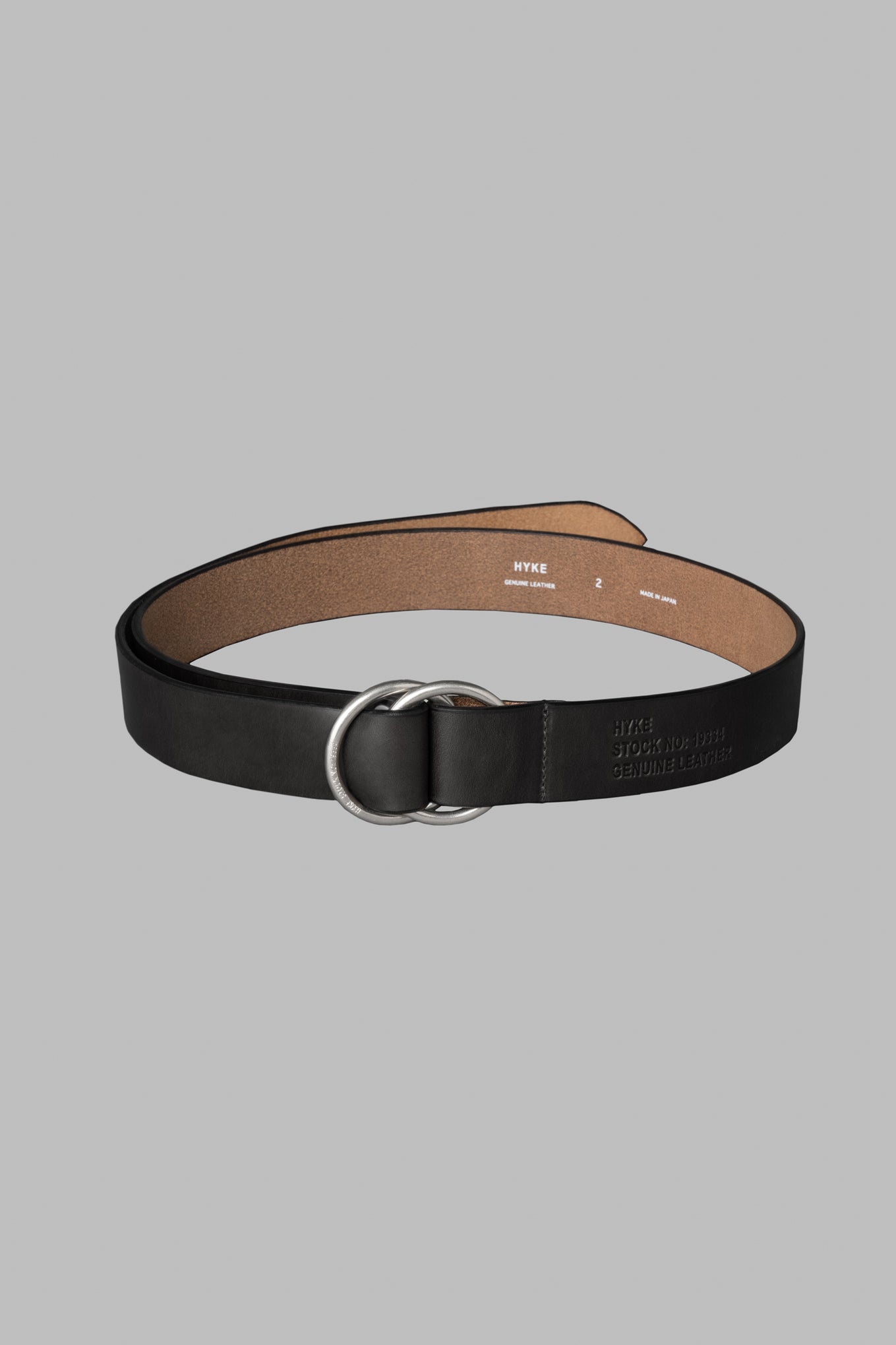 LEATHER RING BELT