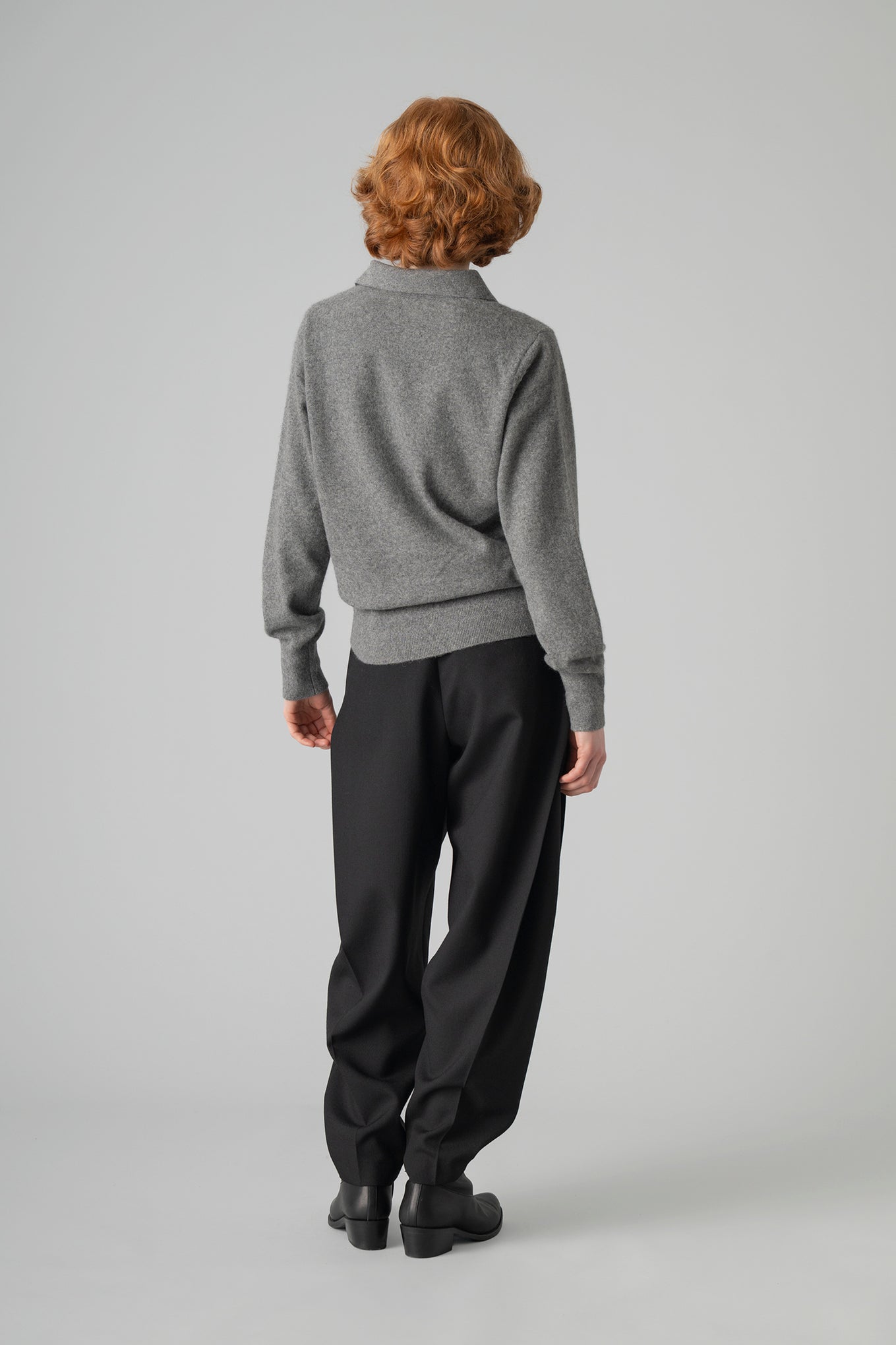 RACCOON POLO SWEATER