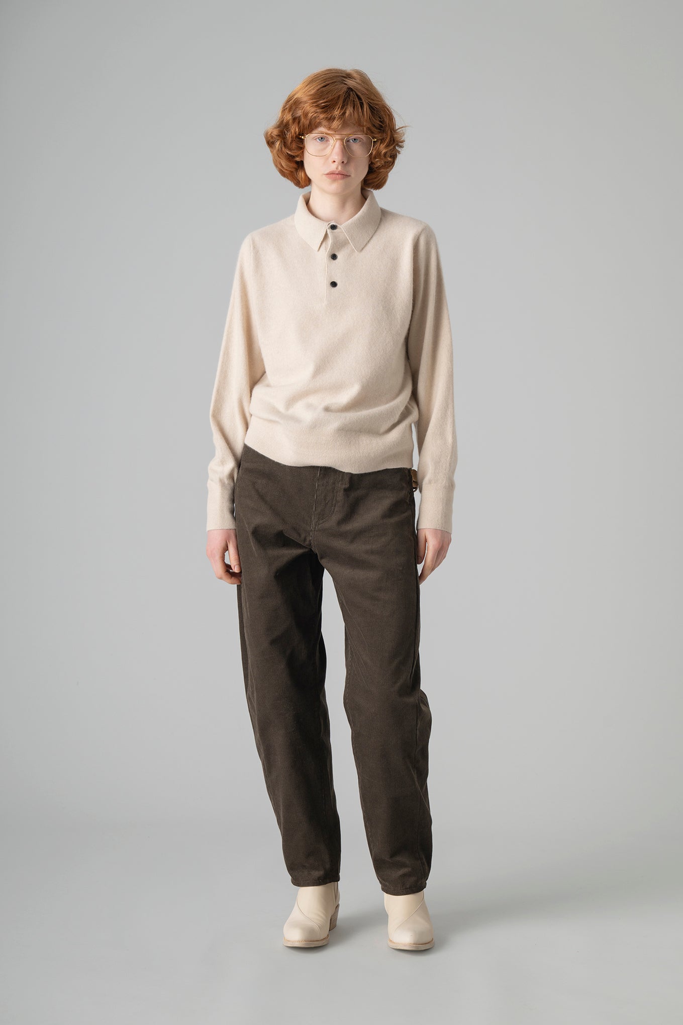 RACCOON POLO SWEATER