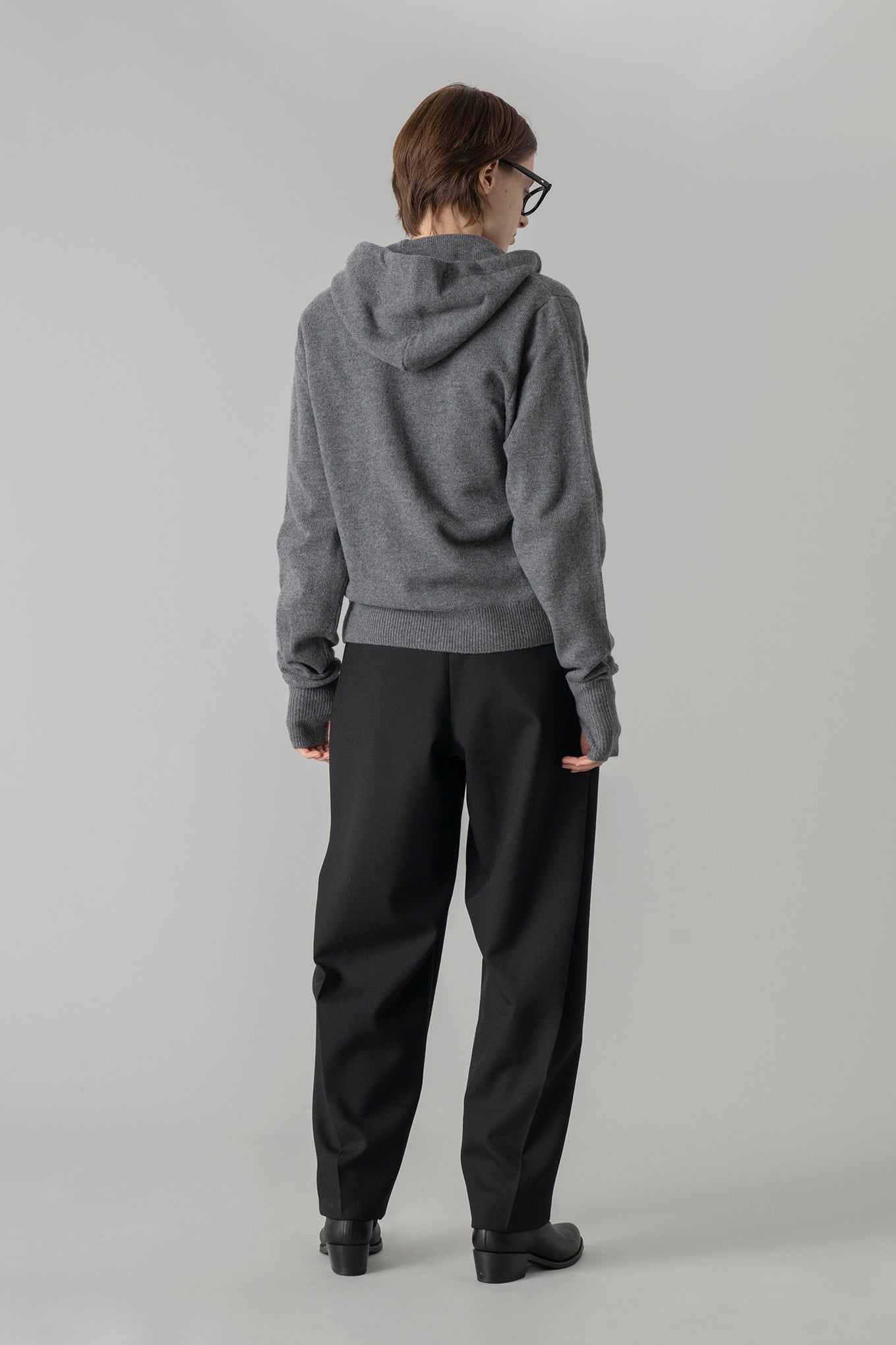LAMBSWOOL ZIP-UP HOODIE