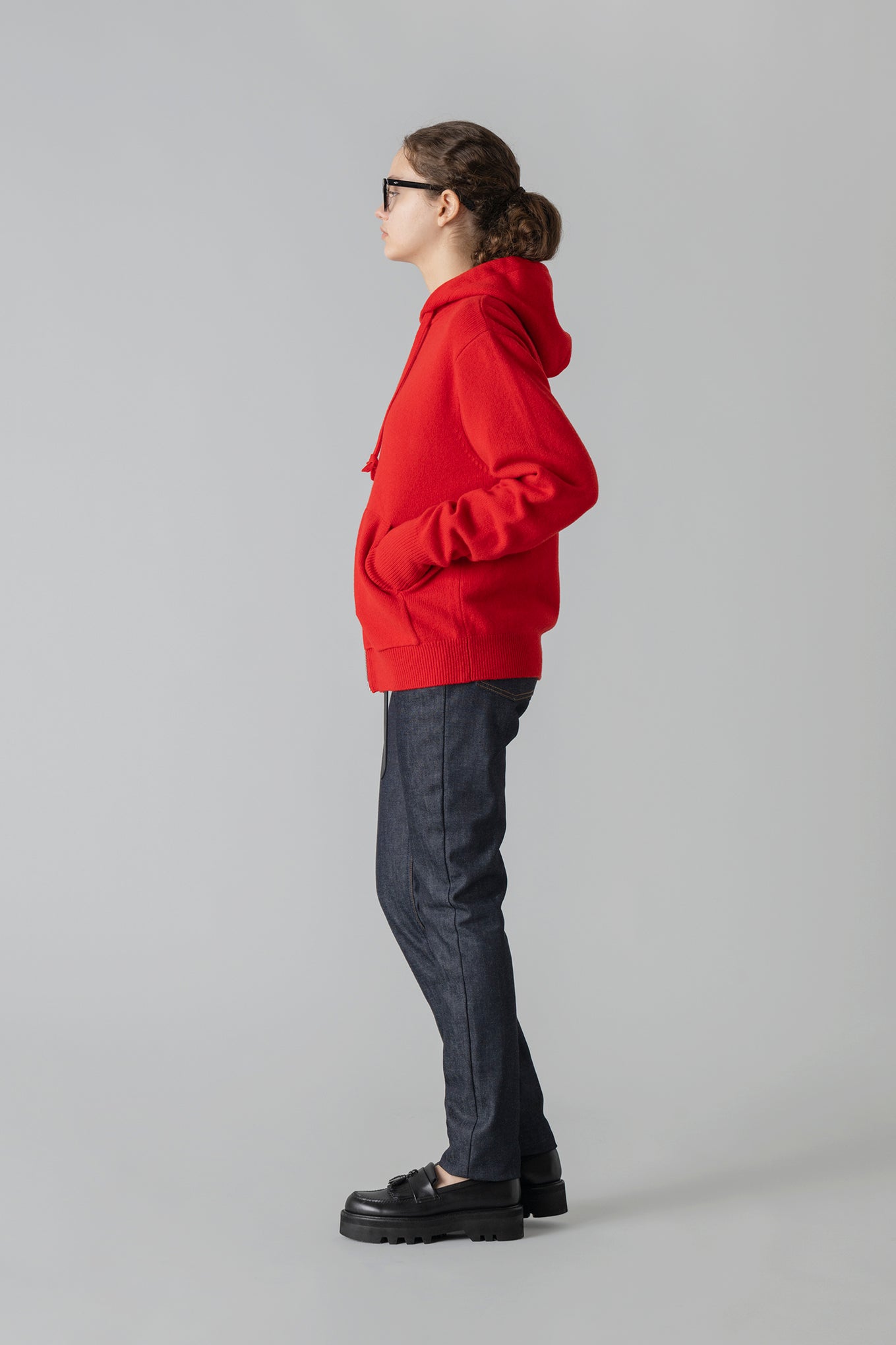 LAMBSWOOL ZIP-UP HOODIE
