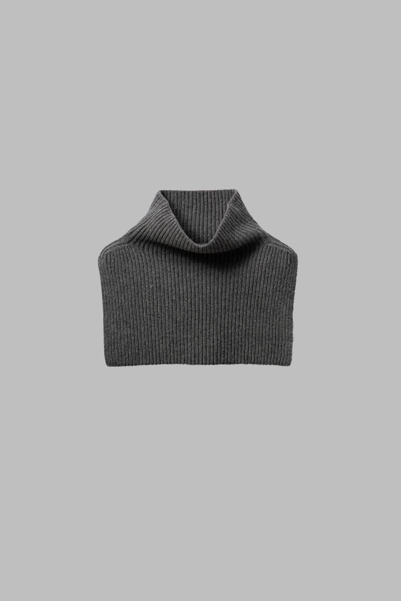 RIBBED NECK WARMER