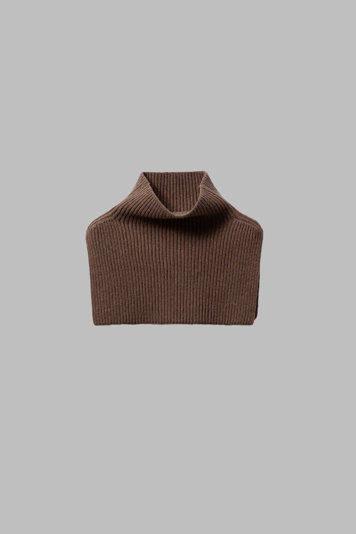 RIBBED NECK WARMER
