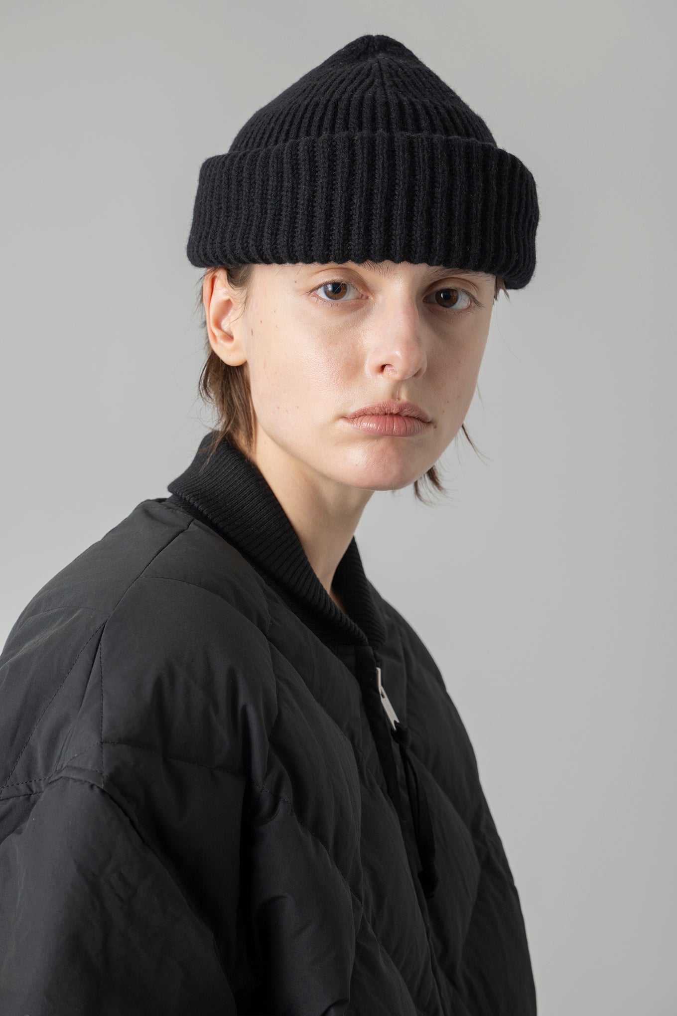 RIBBED BEANIE