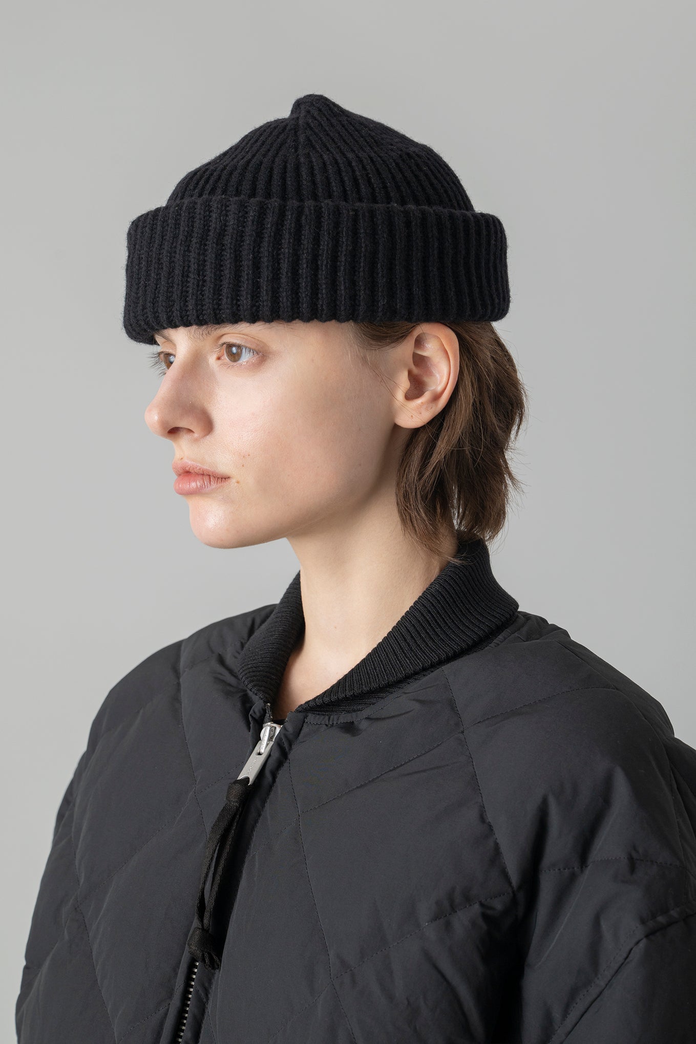 RIBBED BEANIE