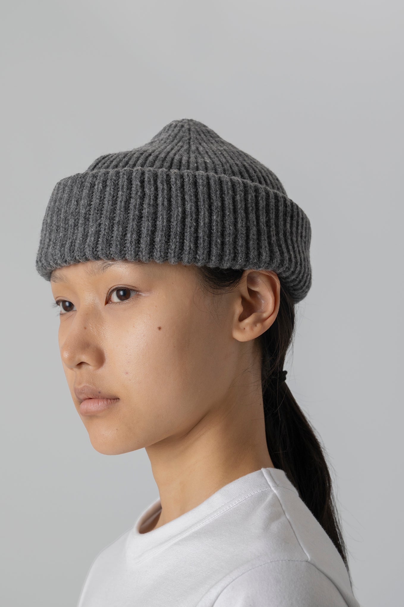 RIBBED BEANIE