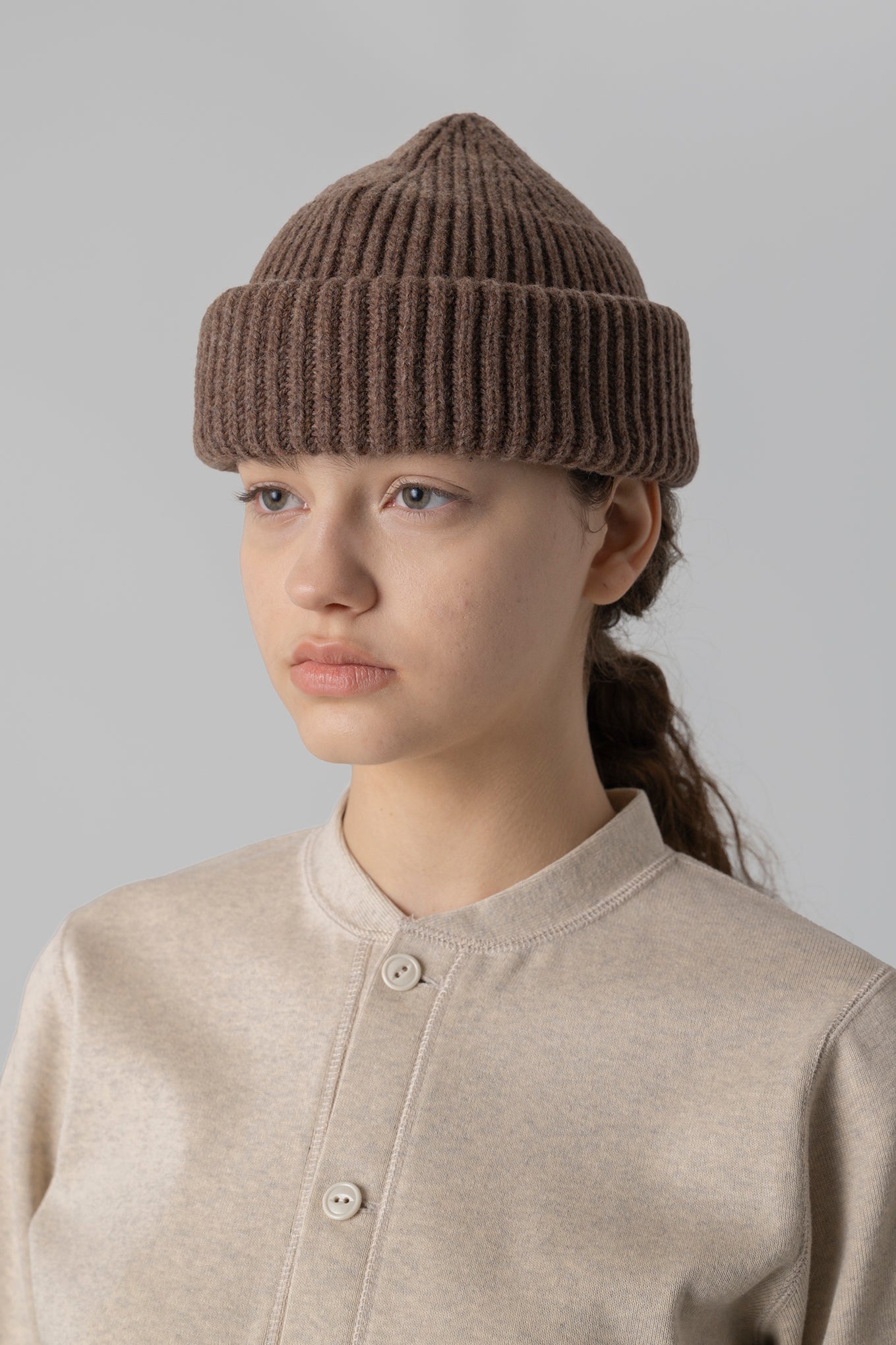 RIBBED BEANIE