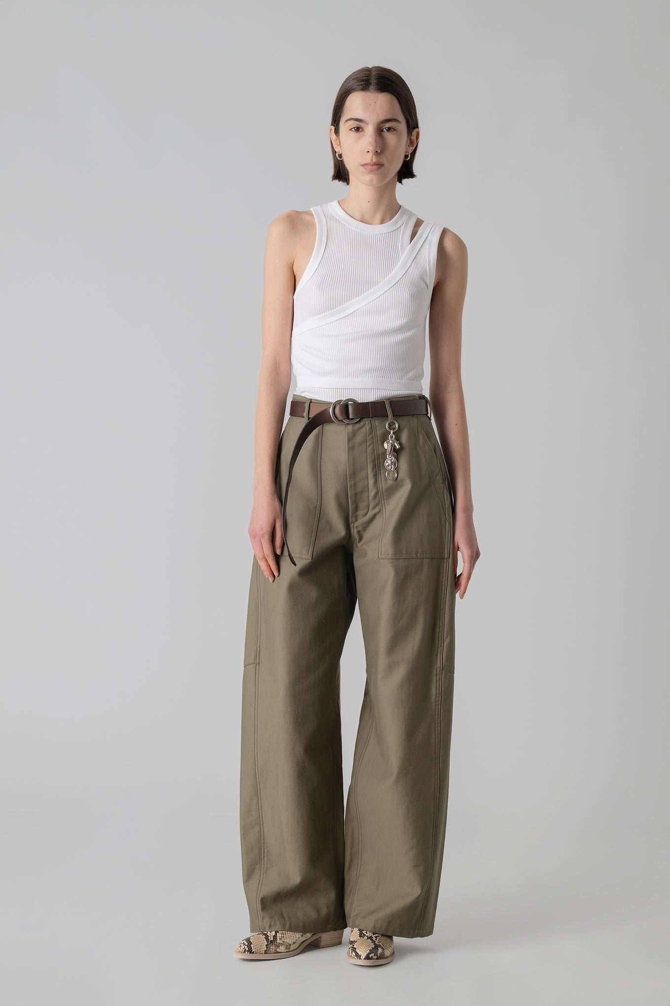 DOUBLE SHOULDER TANK TOP