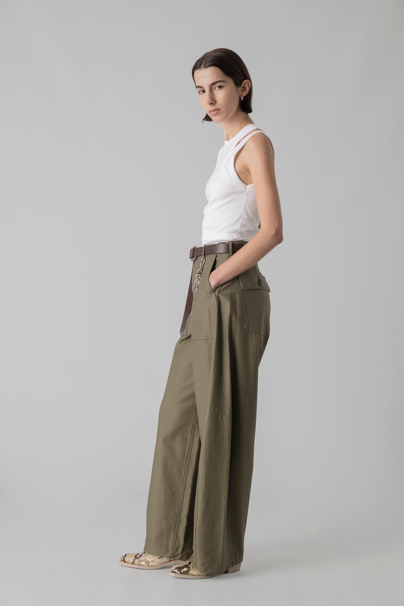 DOUBLE SHOULDER TANK TOP