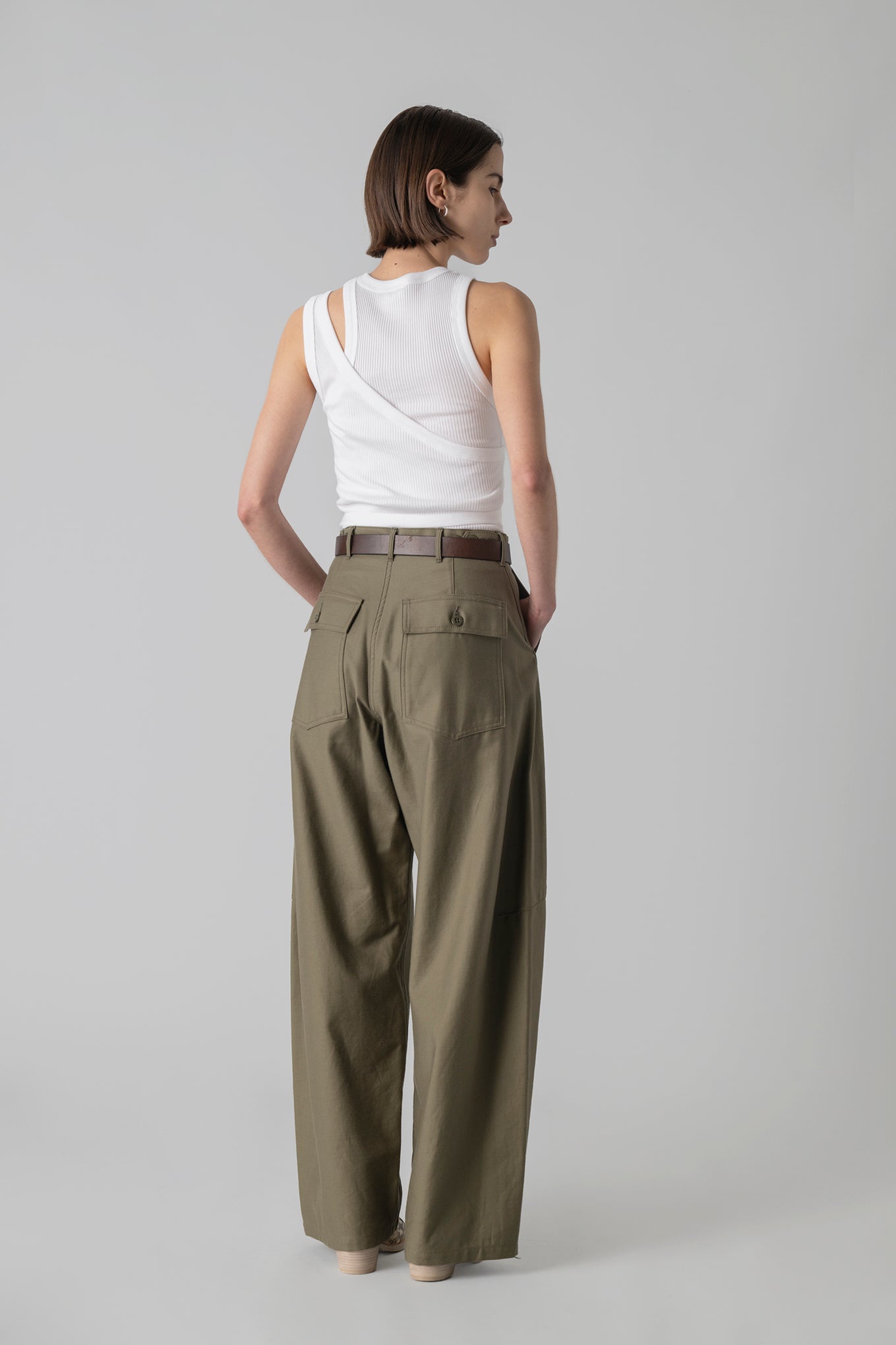 DOUBLE SHOULDER TANK TOP