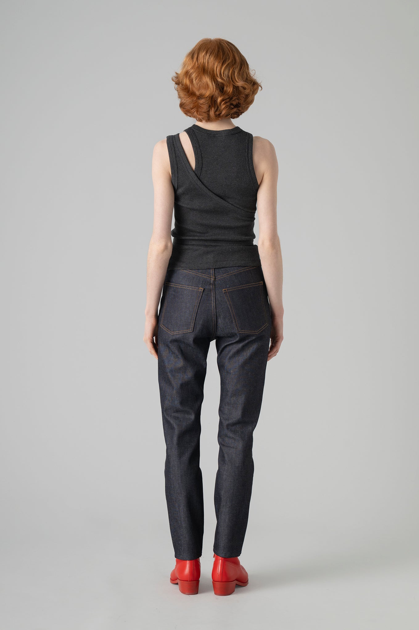 DOUBLE SHOULDER TANK TOP