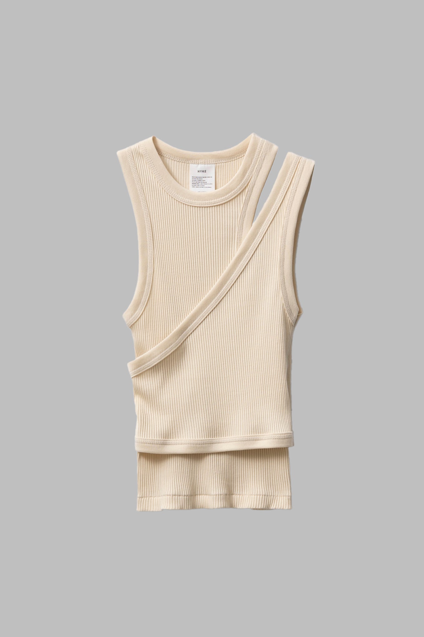 DOUBLE SHOULDER TANK TOP