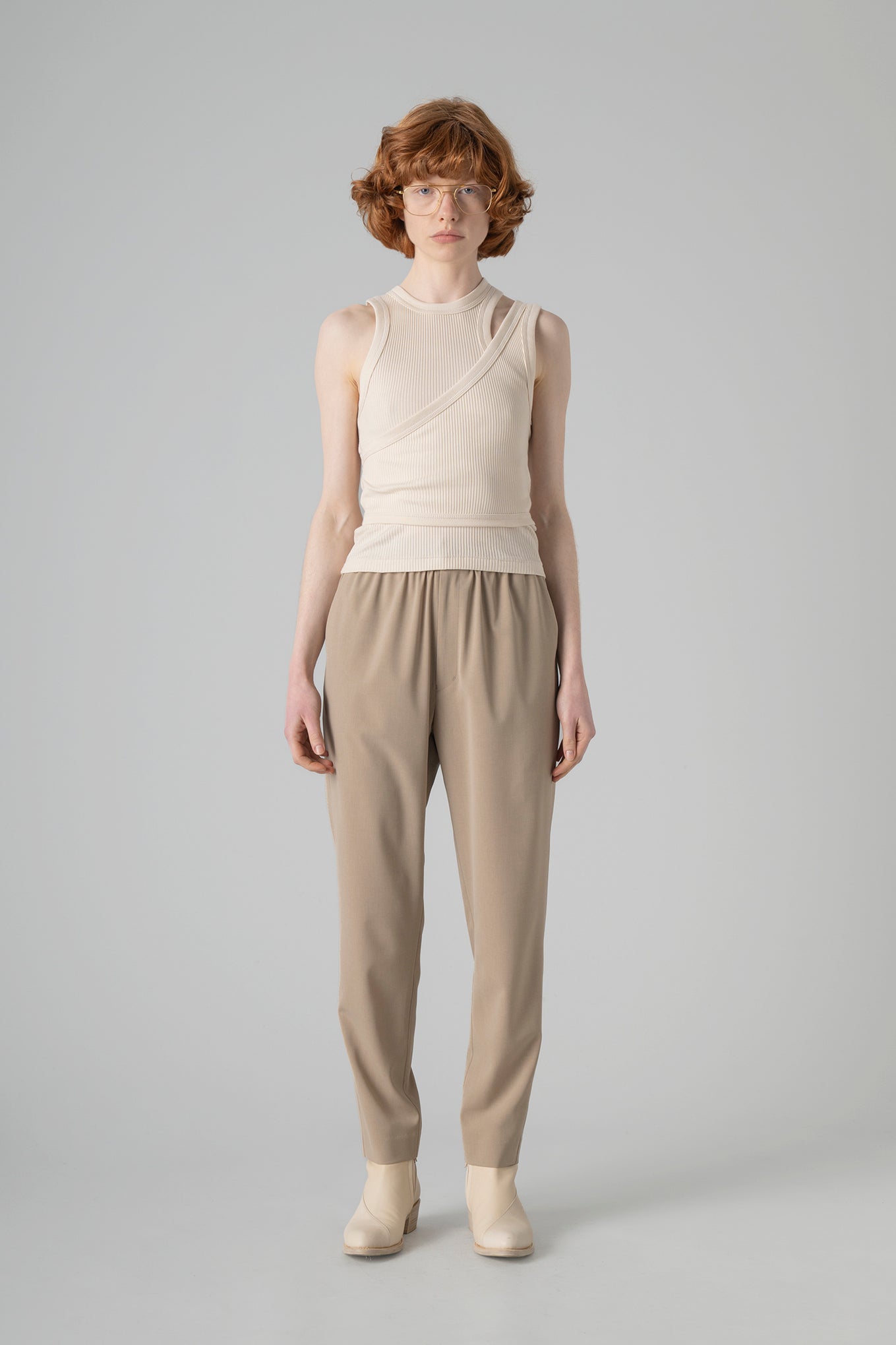 DOUBLE SHOULDER TANK TOP