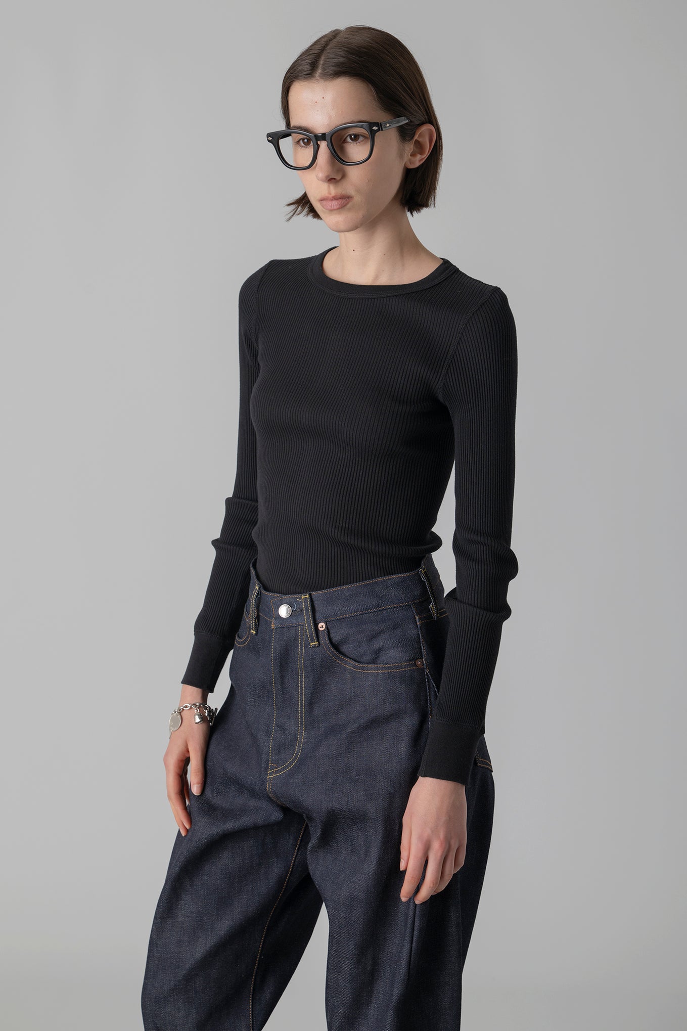 LONG-SLV TEE