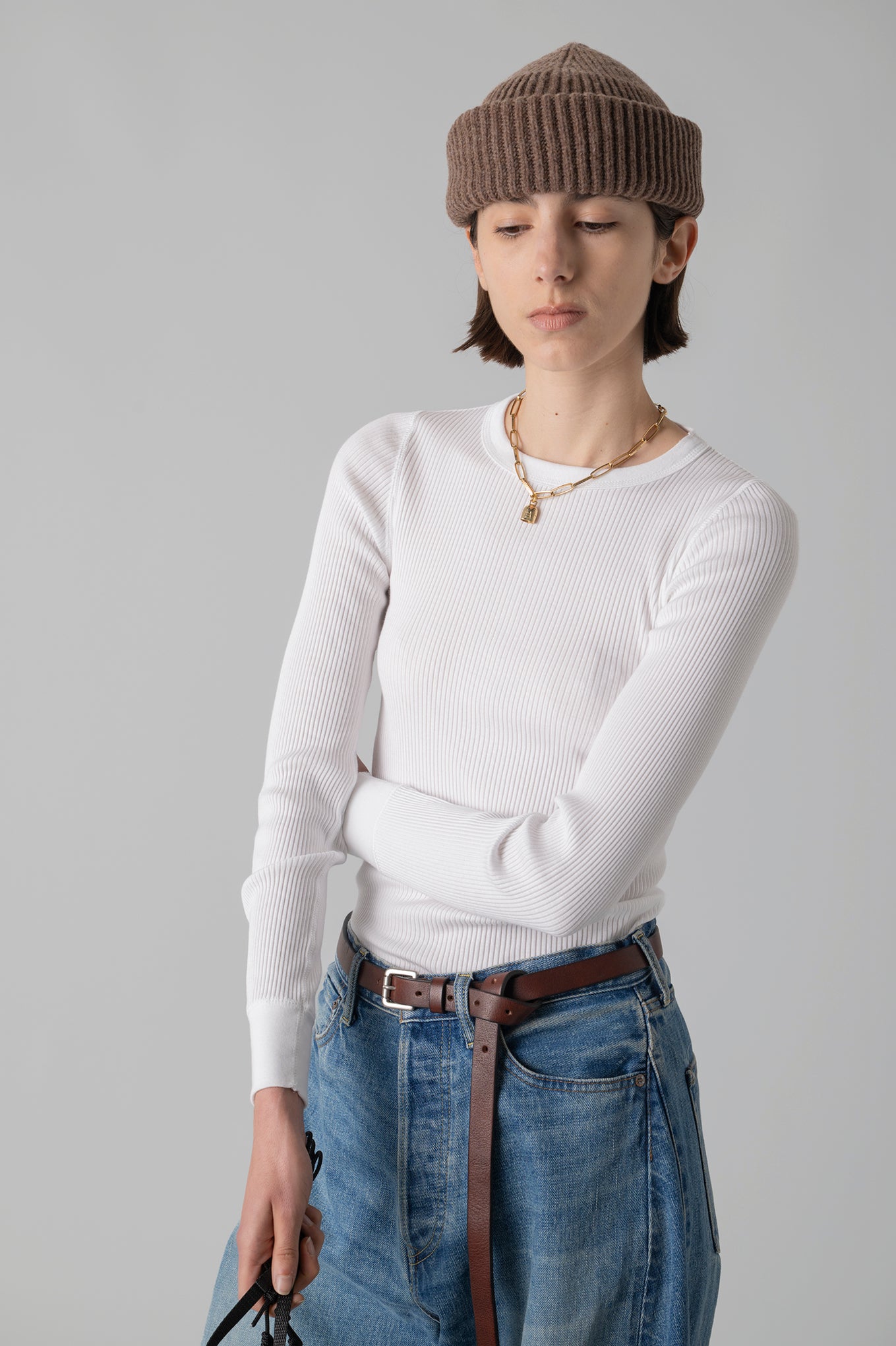 LONG-SLV TEE
