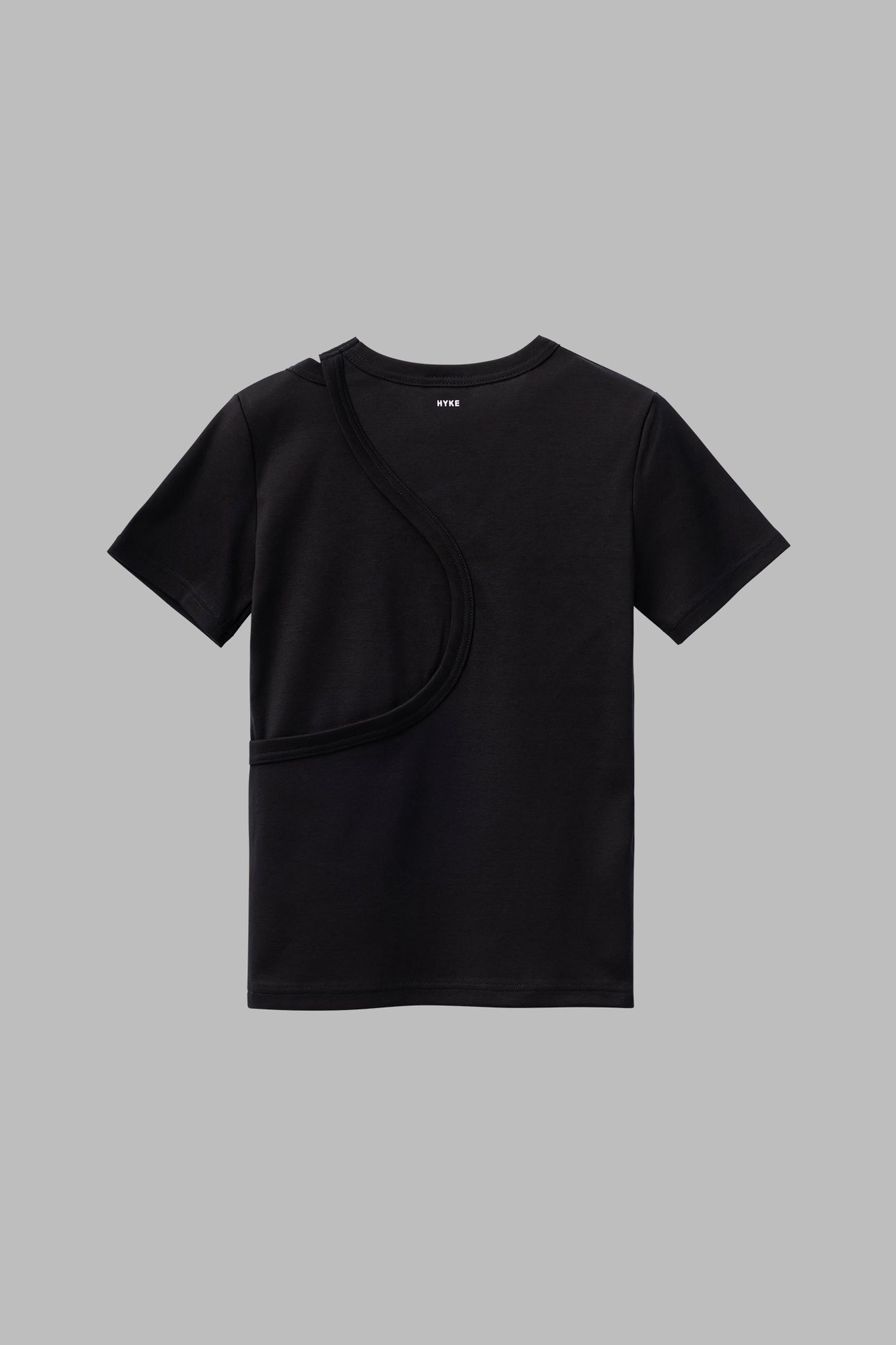 LAYERED SHORT-SLV TEE – HYKE ONLINE STORE