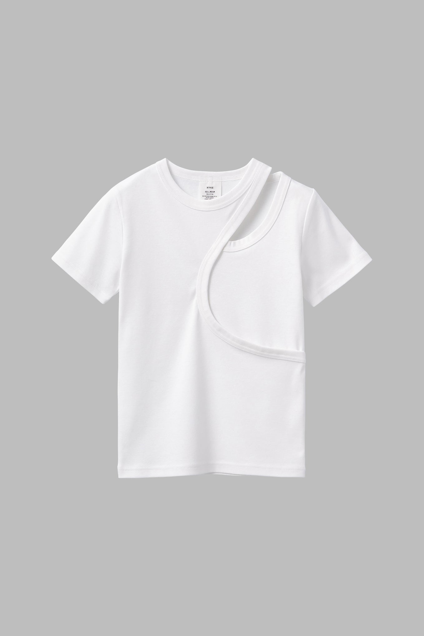 LAYERED SHORT-SLV TEE