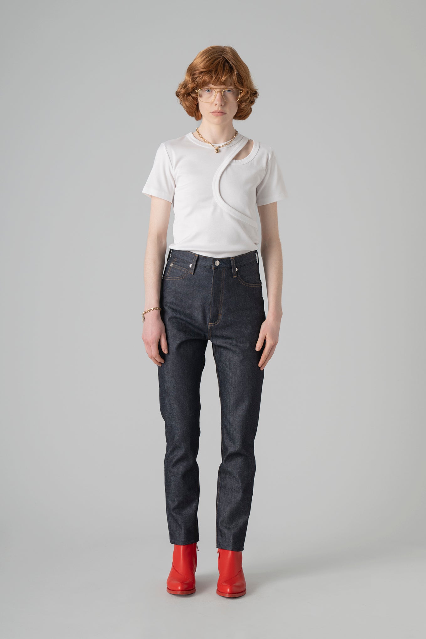 LAYERED SHORT-SLV TEE
