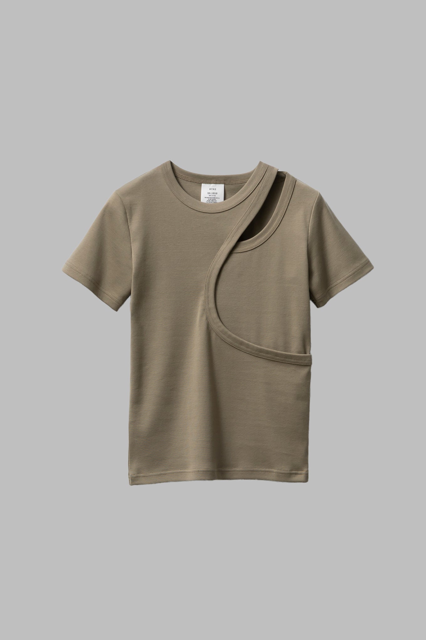 LAYERED SHORT-SLV TEE