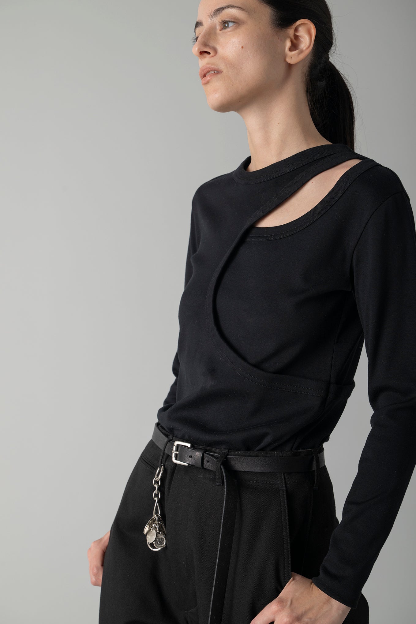 LAYERED LONG-SLV TEE