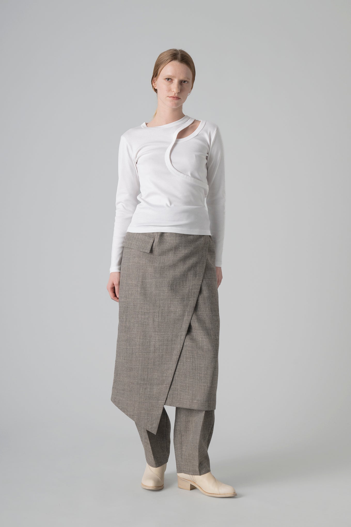 LAYERED LONG-SLV TEE
