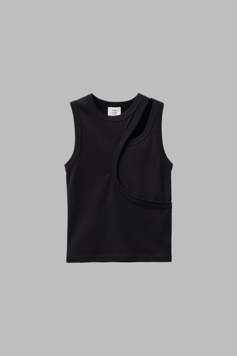 トップス hyke LAYERED TANK TOP size1 LAYERED TANK TOP – HYKE ONLINE STORE