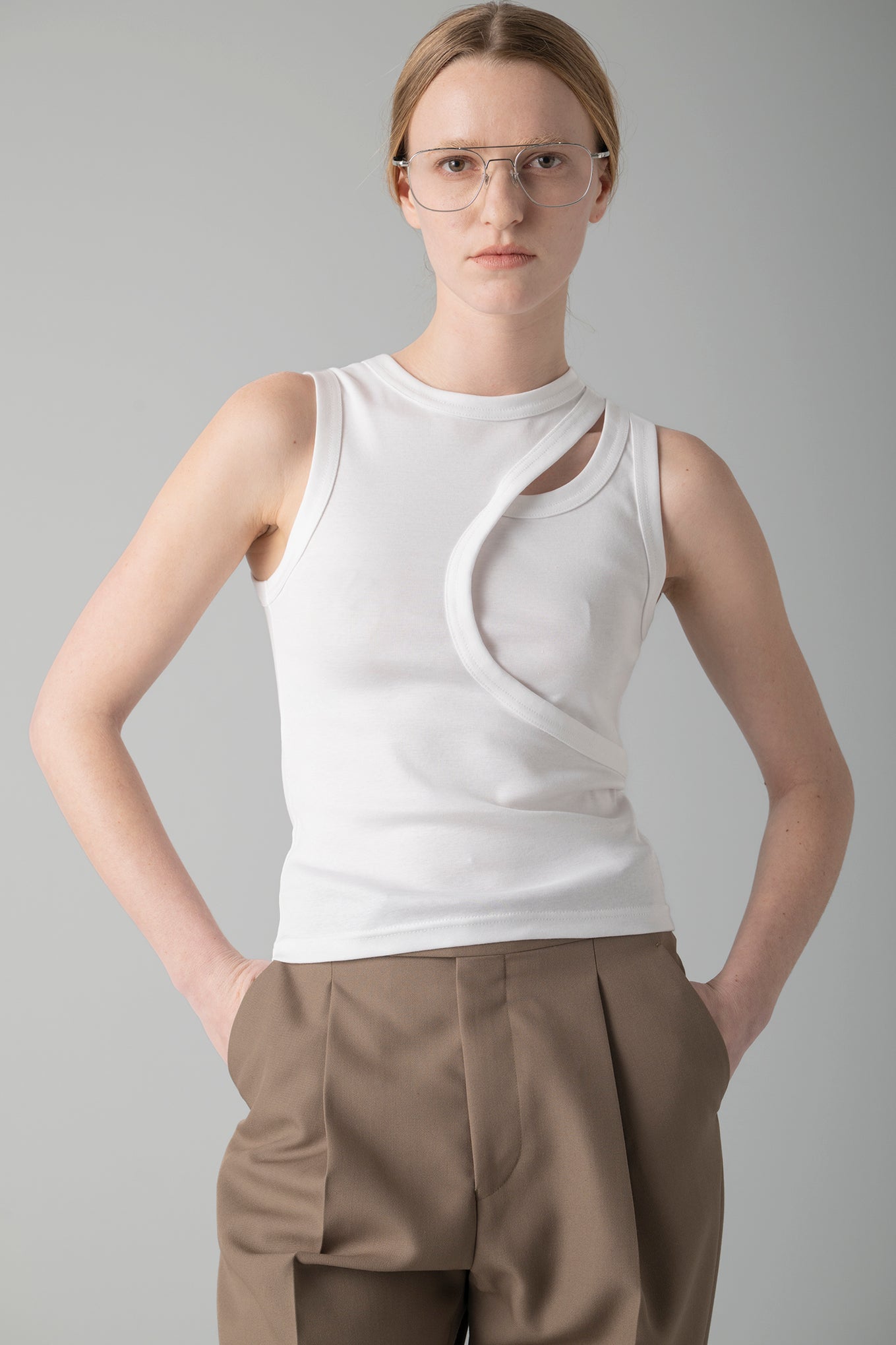 ★★ s  ★★ HYKE LAYERED TANK TOP LAYERED TANK TOP – HYKE ONLINE STORE