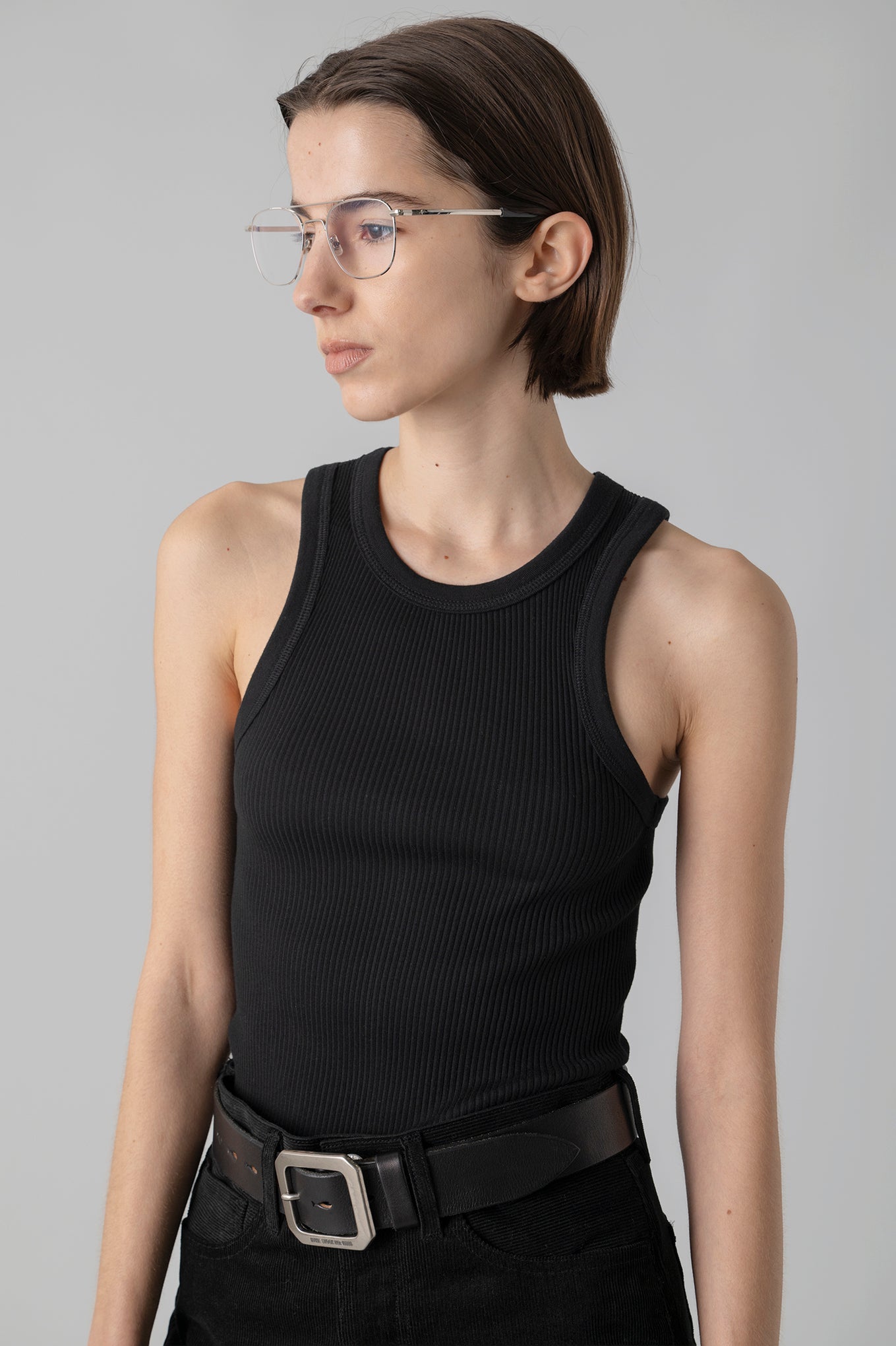 CREW NECK TANK TOP