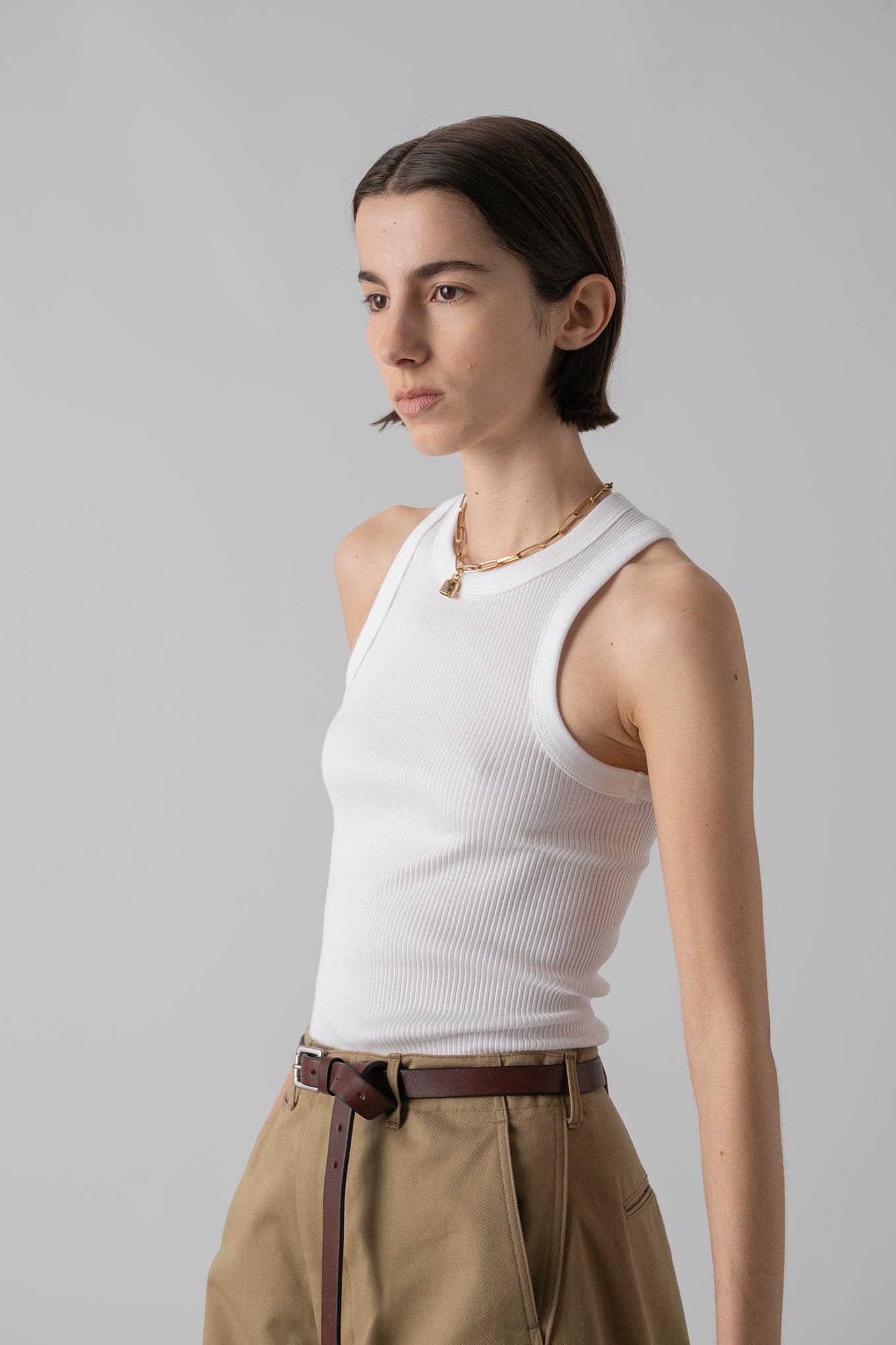 CREW NECK TANK TOP