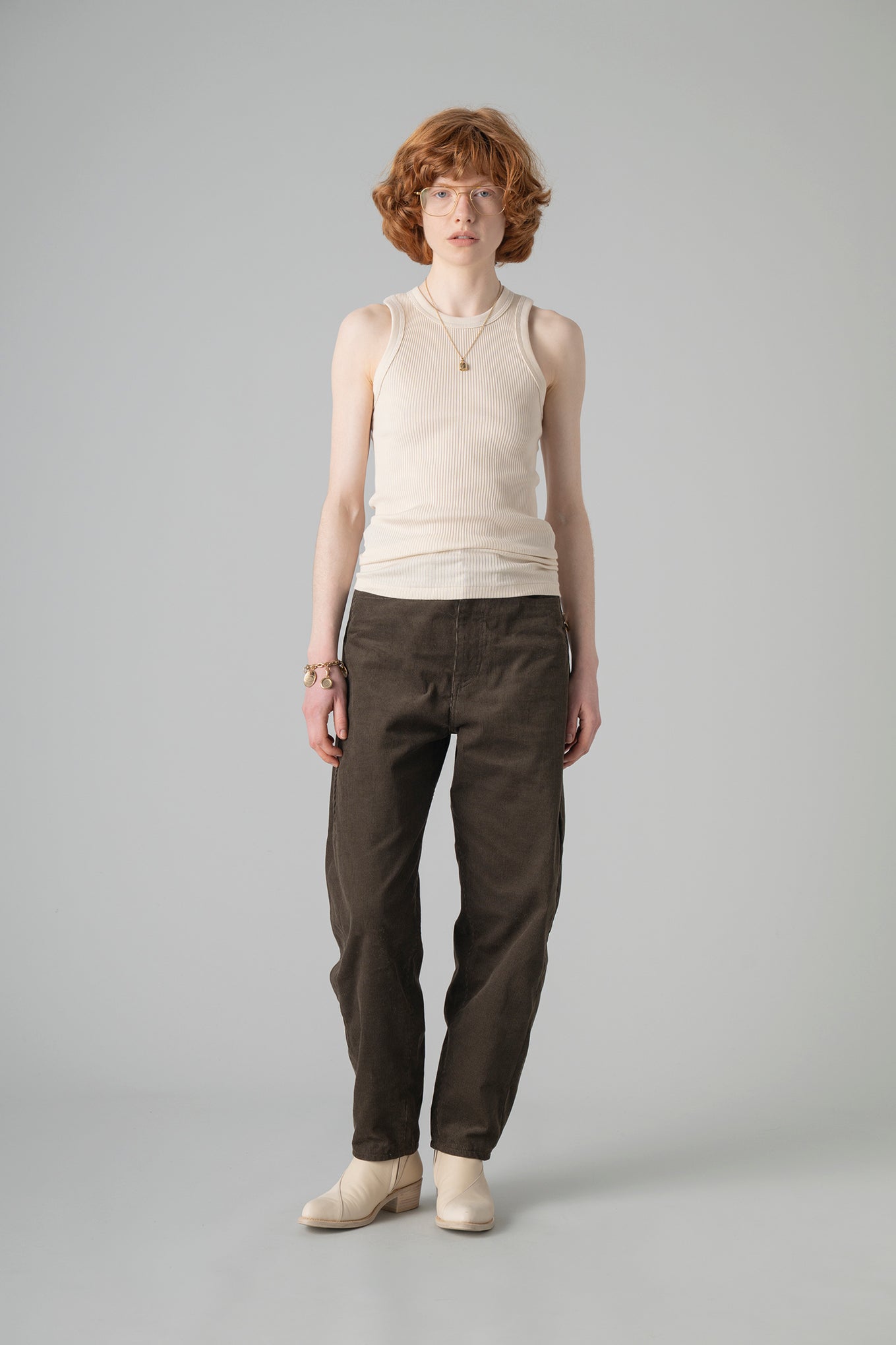 CREW NECK TANK TOP