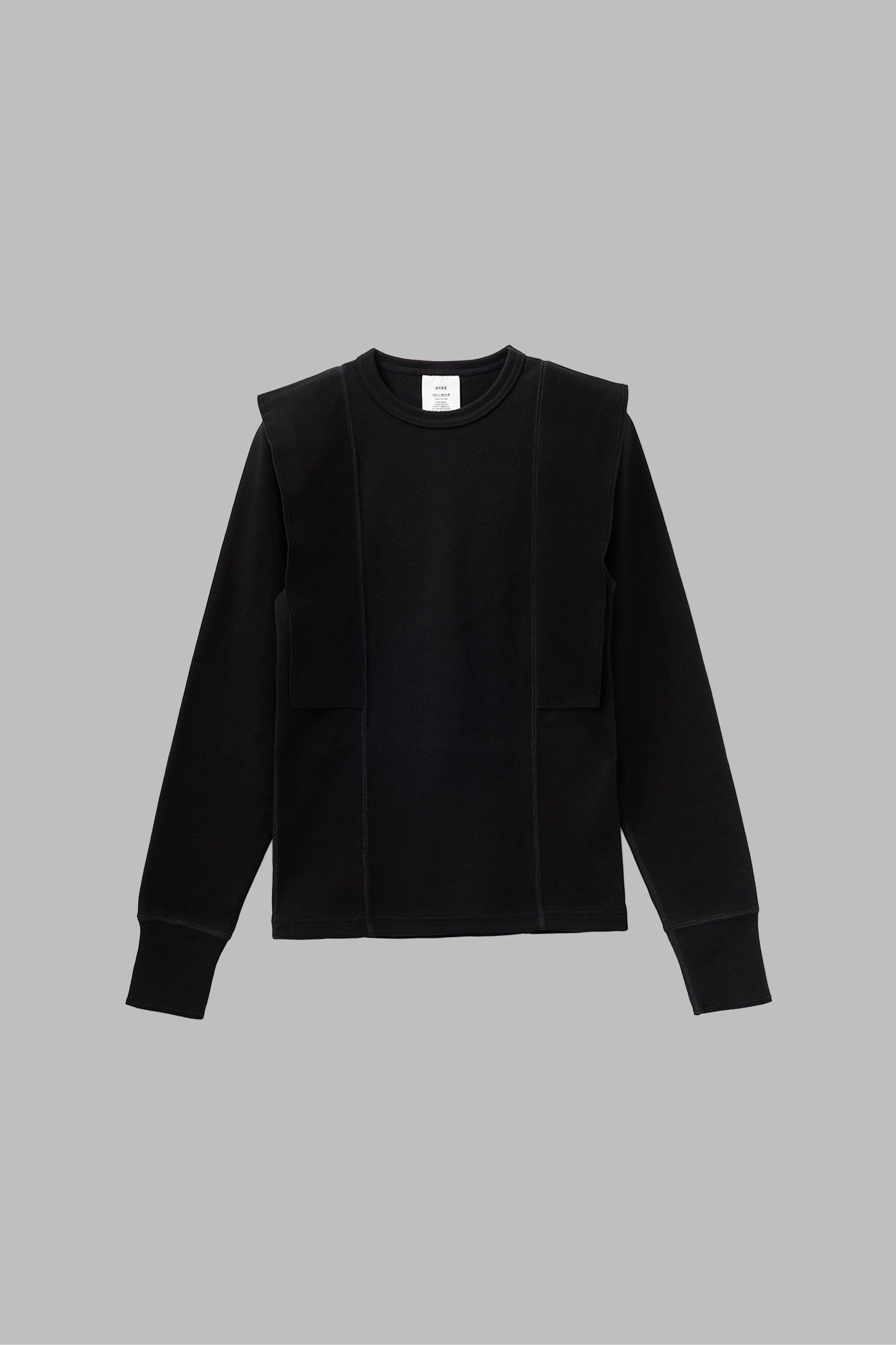 POWER SHOULDER SHIRT – HYKE ONLINE STORE