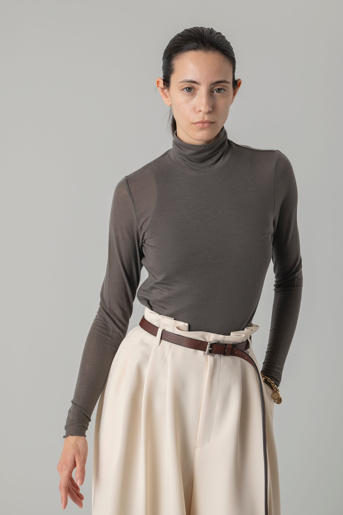 C/S TURTLE NECK TEE